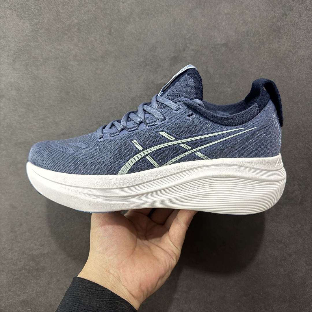 
Asics GEL-Nimbus 27 亚瑟士缓震跑鞋 
近年复古风潮的势头很旺 ASICS一直坚信保