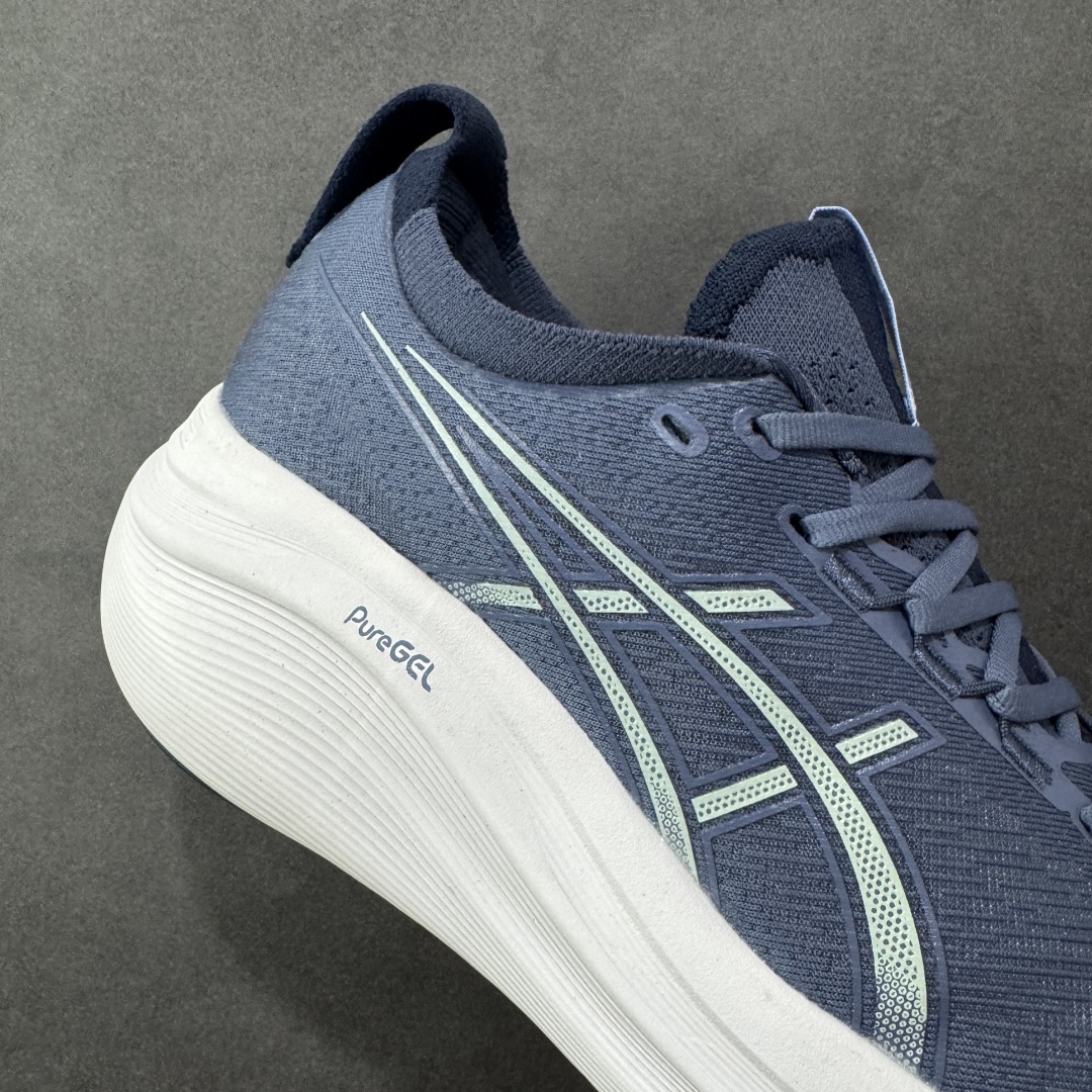 
Asics GEL-Nimbus 27 亚瑟士缓震跑鞋 
近年复古风潮的势头很旺 ASICS一直坚信保