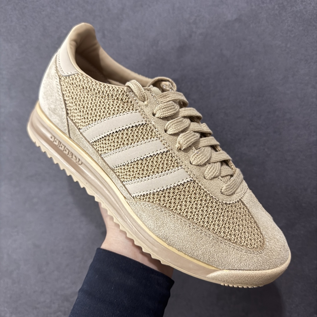 图片[3]-【正确版】adidas originals SL 72RS 超轻便透气复古慢跑鞋 鞋头的设计饱满圆润 鞋面是翻毛皮和尼龙材质结合 上脚舒适柔软 橡胶大底非常耐磨防滑 包裹性很好 整体纤长 货号： JH5104 尺码： 36-45-选品中心