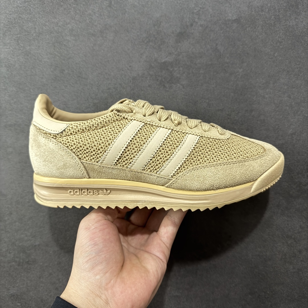 【正确版】adidas originals SL 72RS 超轻便透气复古慢跑鞋 鞋头的设计饱满圆润 鞋面是翻毛皮和尼龙材质结合 上脚舒适柔软 橡胶大底非常耐磨防滑 包裹性很好 整体纤长 货号: JH5104 尺码: 36-45-选品中心