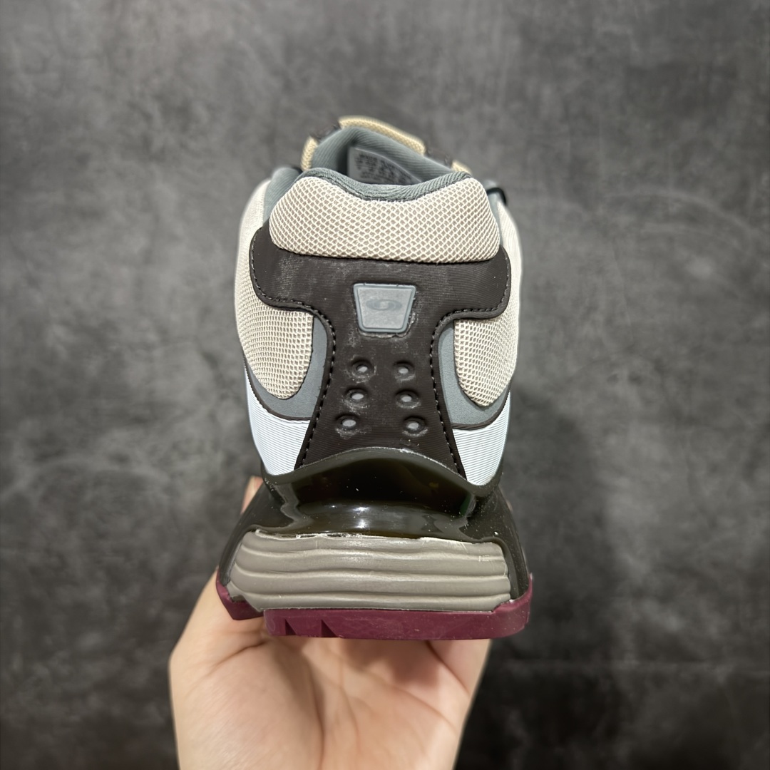 图片[4]-【666版本】SALOMON 萨洛蒙 XT-WHISPER 舒适百搭耐磨轻便低帮 休闲越野训练城市通勤跑步鞋 男女同款 土灰色 纯原外贸平台特供订单 耗时半年巨作 #全套原纸板楦头开发 #原厂特供网布配套加持 #确保原汁原味 完美呈现版型 #原档数据独家私模五层组合大底 #男女鞋同步官方开发至46 #原装Ortholite轻量化鞋垫 #中底布带钢印编号 原厂TPU锁扣 #进口港宝加持 后跟自然饱满 还原公司包裹性 #鞋面采用SENSIFT贴合技术 #全方位贴合包裹脚型 #鞋跟部鞋底牵引设计 #提供强大的抓地性能 #更适应野外崎岖不平的道路 #基于 SALOMON 初代 XT 鞋身造型并搭载 4D ADVANCED CHASSIS™ 大底打造而成 为这款 XT-WHISPER 带来了多项足部控制与保护等功能性 如在运动过程中控制左右晃动的过程而提高稳定性、改善长途越野过程中足中到足尖的过渡、提高感知岩石的精确度以抵抗尖锐物体对脚底的伤害以及采用动态缓冲来增强穿着舒适感 从而减轻疲劳感 使 XT-WHISPER 成为一双舒适且安全的户外之履 货号：477618 尺码：36 36.5 37.5 38 38.5 39 40 40.5 41 42 42.5 43 44 45 46-选品中心