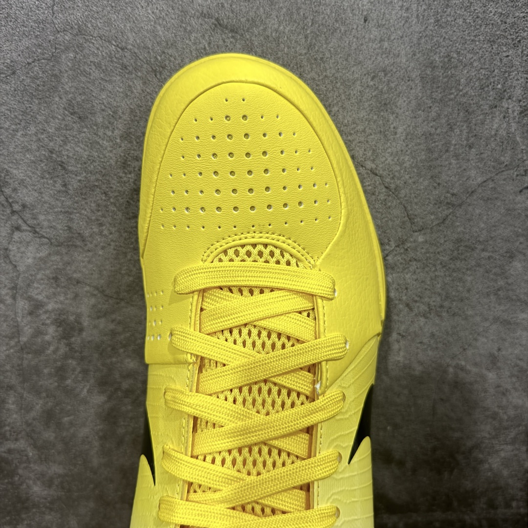 图片[5]-【灭世纯原】Nike Zoom Kobe 4 Protro “CHBL”舒适百搭 防滑耐磨 低帮 篮球鞋 男女同款 黄色 科比4代 耐高CHBL 39-47.5 官方同步全码出货‼️全新开版👊 最高工艺 最高标准 打造顶级实战旗舰标杆 。实战属性TOP 1 接受任意版本实战性能正面PK🔝 实力源自深耕实战球鞋的工业底蕴，王者归来绝非空穴来风‼️杜绝杀猪 感受一分钱十分货诚意巨作[拳头] ✅原厂复刻纸板➕原楦调试 历时半年 打造近乎完美版型（包裹体验 鞋脚一体性 99% 无限接近） ✅ 鞋面强度独一档 区分市场货品 ✅革新缓震配置（前掌双密度Lunar➕后掌zoom气垫） ✅原装鞋垫➕正确蛇鳞压印原盒 ✅全真飞线 工艺 ✅独家售后 为实战保驾护航 尺码39-47.5 一码一模 拒绝❌公版合模假大码 让市场价格回归理性！拒绝🙅🏻‍♂️杀猪-选品中心