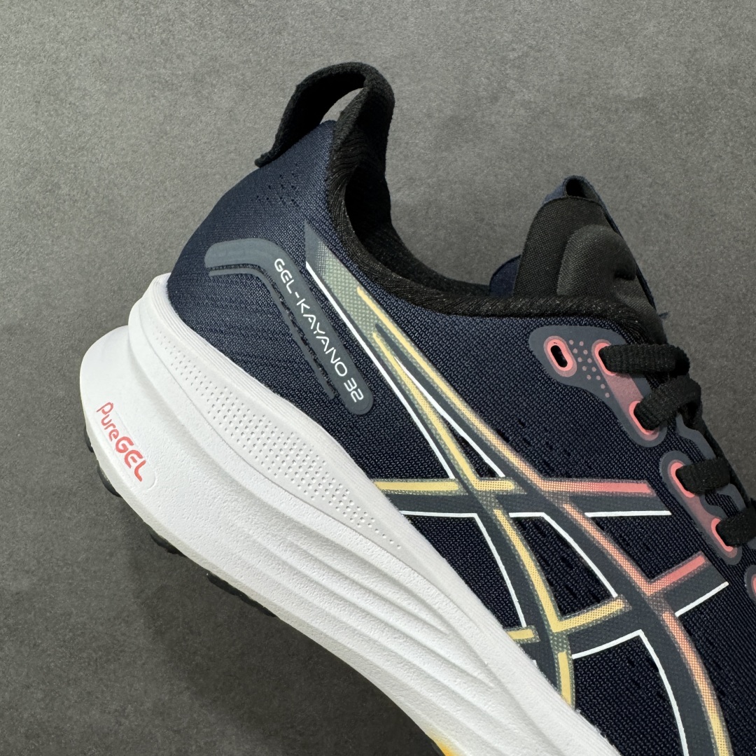 图片[6]-【公司级】Asics Gel-Kayano 32 亚瑟士卡亚诺32代低帮专业有氧超轻量休闲运动全能慢跑鞋 全球知名运动品牌ASICS正式推出新款GEL-KAYANO 32跑鞋，旨在通过全新稳定结构以提升产品可适性，满足跑者的足部稳定需求，让每一位跑者从起跑到结束都能够感受到焕然一新的稳定性与舒适性，从而帮助更多人找到身心平衡，获得自在舒适的健康生活方式。秉持着ASICS亚瑟士的设计哲学，全新一代GEL-KAYANO 32应运而生。为进一步升级产品的稳定性，GEL-KAYANO 采用了全新4D引导系统，通过内侧稳定装置提升可适性，满足足部稳定需求，帮助足弓迅速返回到平衡位置。作为基于生物力学研究打造的全新稳定结构，4D引导系统不仅提升了跑鞋对双脚的支撑性，它还将人体不同的运动状态纳入设计考量，帮助跑者在多种跑动强度下获得充足的稳定性和理想的舒适度。 尺码： 40 40.5 41.5 42 42.5 43.5 44 44.5 45-选品中心