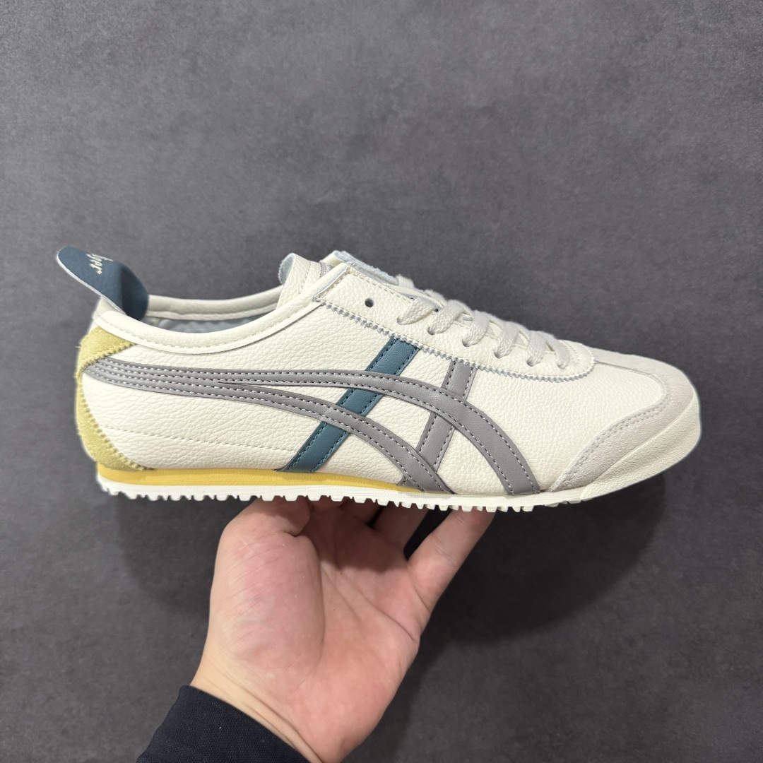 【公司级】Asics Onitsuka Tiger MEXICO 66 亚瑟士鬼冢虎复古经典板鞋 头层材料 质感柔软度满分 长期生产补货永不断码 超成熟稳定的做工品控 原装全套纸板楦头开发 原汁原味 完美呈现版型 私模正确鞋底咬花纹路 一比一鞋头弧度高度鞋身弧度 绝不口嗨 细节品控鞋型随意秒杀市面 原档咬花纹路私模大底 一个单元有六个三角形 总体形拼接呈现花瓣状 官方四联吊牌 原装Ortholite轻量化鞋垫 原盒原配 质保卡 说明书 钢印防尘纸 纸板中底带钢印 乳胶组合鞋垫 支持全方位的对比专柜 产品从款式颜色造型上体现出追求舒适和细节的完美 鞋类更是推崇手工制作的严谨与完美 融舒适性与可穿性的设计风格 注重细节的完美和别致魅力 既保持稳重 又不失轻松的时尚感 尺码:36 37 37.5 38 39 39.5 40 40.5 41.5 42 42.5 43.5 44 45 46-选品中心