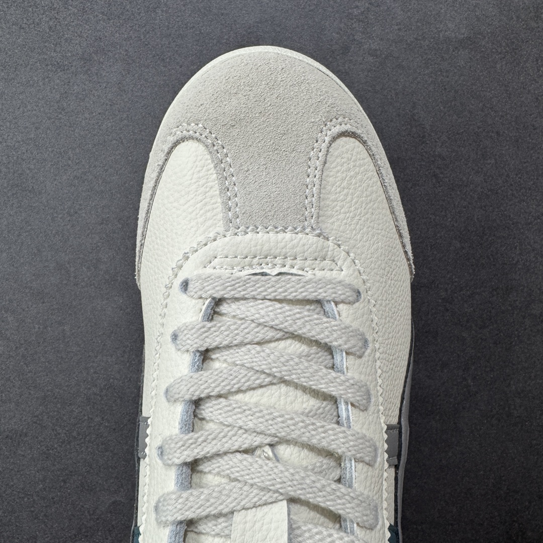 图片[8]-【公司级】Asics Onitsuka Tiger MEXICO 66 亚瑟士鬼冢虎复古经典板鞋 头层材料 质感柔软度满分 长期生产补货永不断码 超成熟稳定的做工品控 原装全套纸板楦头开发 原汁原味 完美呈现版型 私模正确鞋底咬花纹路 一比一鞋头弧度高度鞋身弧度 绝不口嗨 细节品控鞋型随意秒杀市面 原档咬花纹路私模大底 一个单元有六个三角形 总体形拼接呈现花瓣状 官方四联吊牌 原装Ortholite轻量化鞋垫 原盒原配 质保卡 说明书 钢印防尘纸 纸板中底带钢印 乳胶组合鞋垫 支持全方位的对比专柜 产品从款式颜色造型上体现出追求舒适和细节的完美 鞋类更是推崇手工制作的严谨与完美 融舒适性与可穿性的设计风格 注重细节的完美和别致魅力 既保持稳重 又不失轻松的时尚感 尺码：36 37 37.5 38 39 39.5 40 40.5 41.5 42 42.5 43.5 44 45 46-选品中心