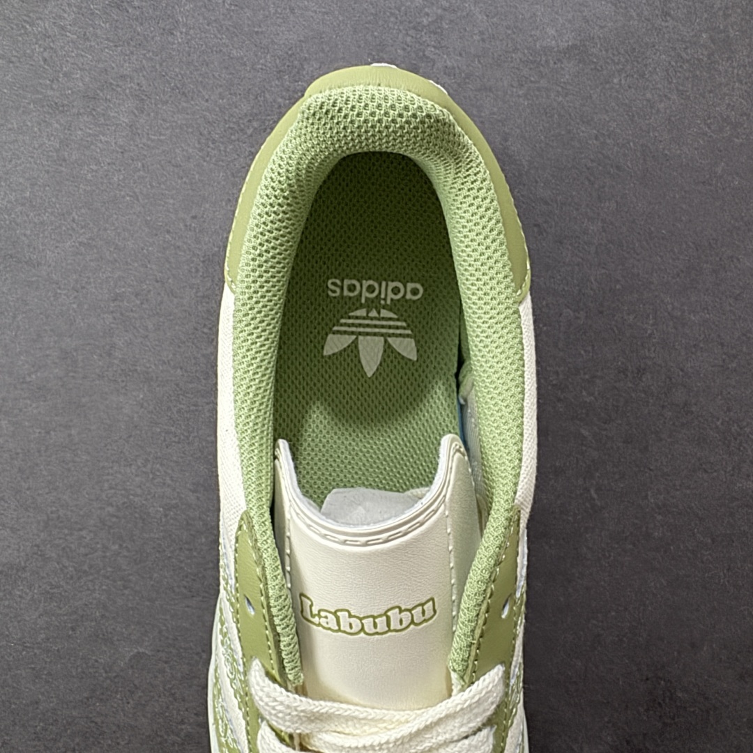 图片[7]-【定制版】adidas originals Samba OG 绿白拉布布 桑巴舞系列复古经典轻便板鞋 此款以简约大方的造型设计 给人以随性休闲的时尚格调 穿着舒适轻便，运动灵活自如 满足日常个性穿搭 货号：DM1234 019 尺码：36 36.5 37 38 38.5 39 40-选品中心