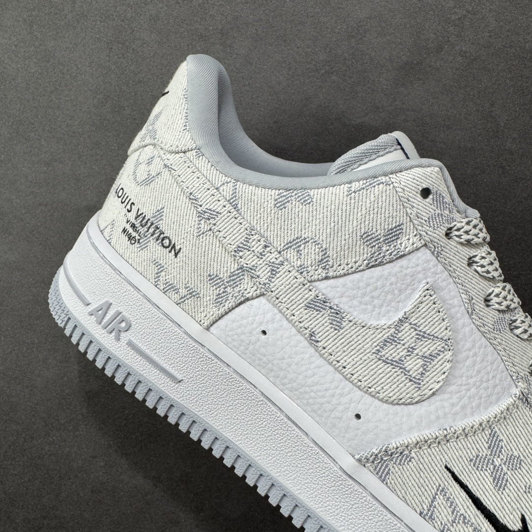 图片[6]-【定制版】Louis Vuitton x Nk Air Force 1’07 定制配色 Lv联名 空军一号低帮经典低帮休闲百搭板鞋 SC0601-552 定制鞋盒 大厂流水作业生产 超高清洁度 皮料切割干净无任何毛边 细节完美   尺码：36 36.5 37.5 38 38.5 39 40 40.5 41 42 42.5 43 44 44.5 45-选品中心