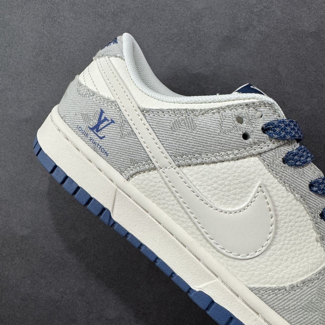 图片[6]-【定制版】Louis Vuitton x Nk SB Dunk Low 定制配色 Lv联名 Dunk系列复古低帮休闲百搭板鞋 JP1628-017 公司级版本 定制鞋盒 大厂流水作业生产 超高清洁度 皮料切割干净无任何毛边 细节完美   尺码：36 36.5 37.5 38 38.5 39 40 40.5 41 42 42.5 43 44 44.5 45-选品中心