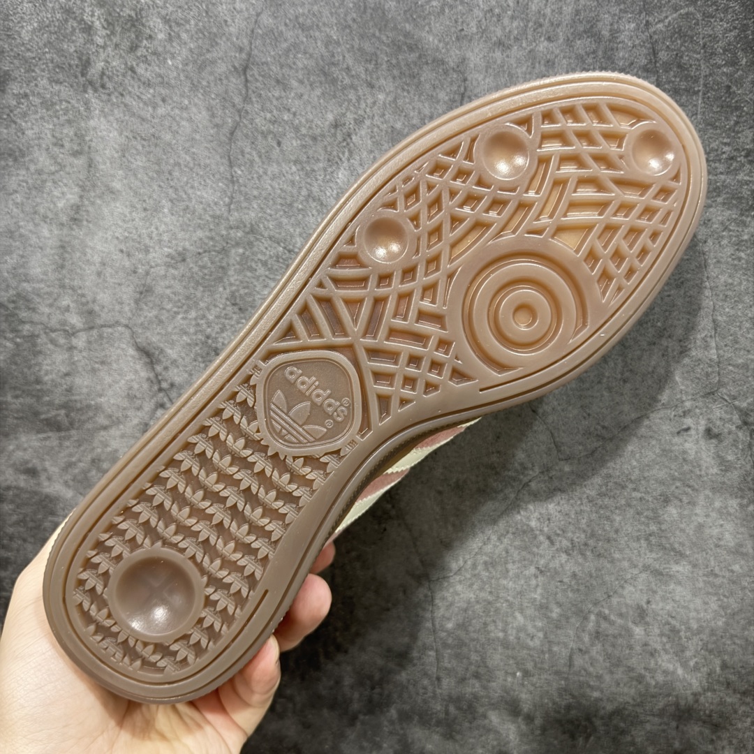 
【渠道纯原版】Adidas Handball Spezial  阿迪达斯经典款牛皮复古休闲板鞋 白粉
