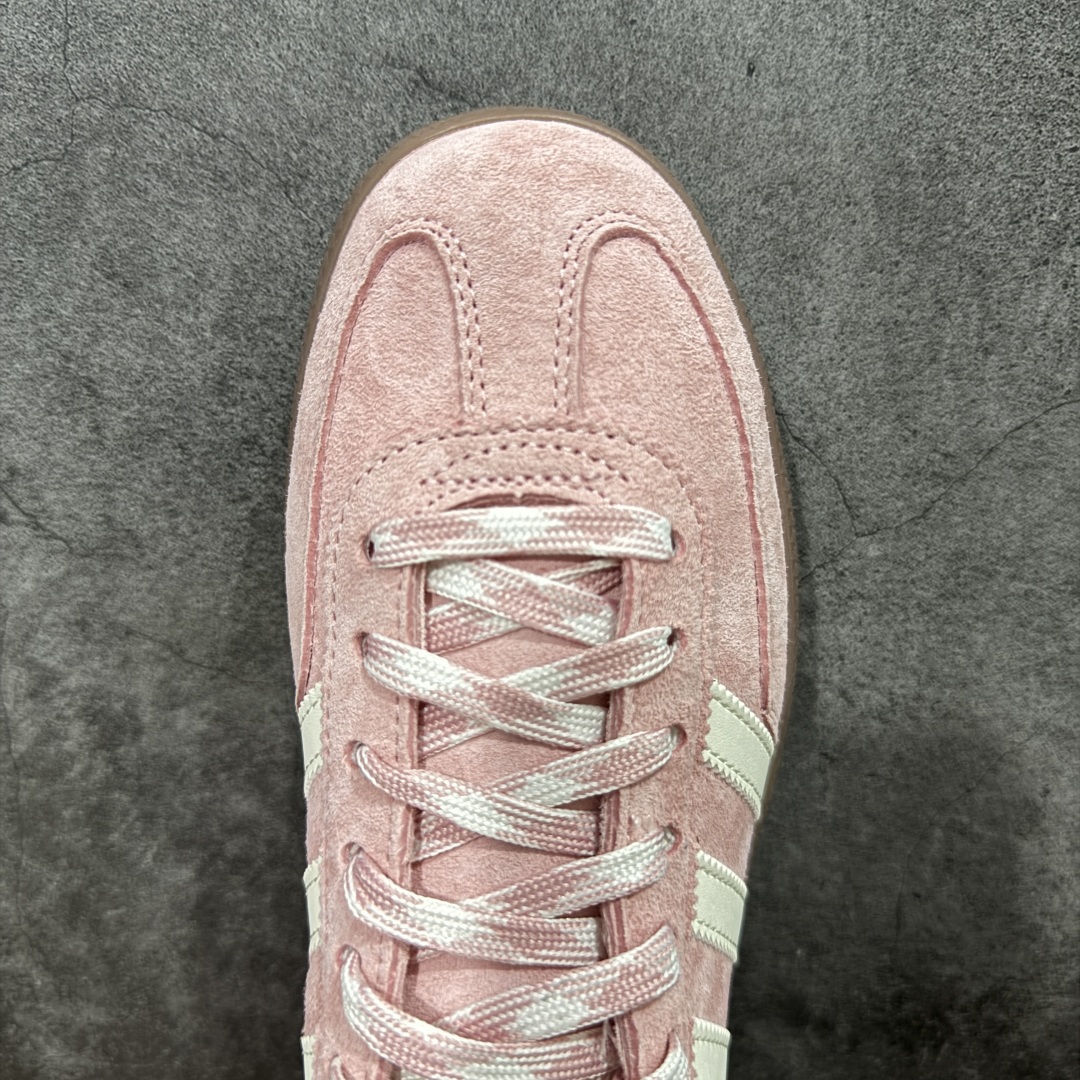  
【渠道纯原版】Adidas Handball Spezial  阿迪达斯经典款牛皮复古休闲板鞋 白粉