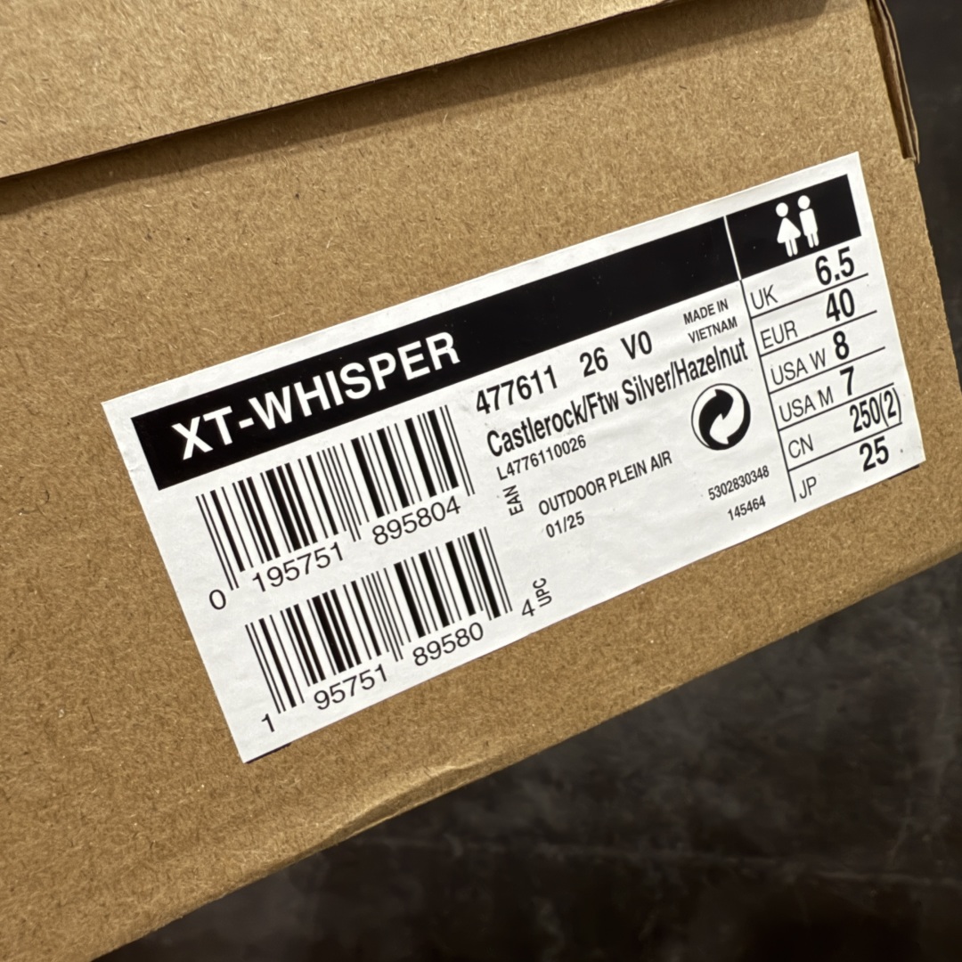 图片[9]-【666版本】SALOMON 萨洛蒙 XT-WHISPER 舒适百搭耐磨轻便低帮 休闲越野训练城市通勤跑步鞋 男女同款 棕银色 纯原外贸平台特供订单 耗时半年巨作 #全套原纸板楦头开发 #原厂特供网布配套加持 #确保原汁原味 完美呈现版型 #原档数据独家私模五层组合大底 #男女鞋同步官方开发至46 #原装Ortholite轻量化鞋垫 #中底布带钢印编号 原厂TPU锁扣 #进口港宝加持 后跟自然饱满 还原公司包裹性 #鞋面采用SENSIFT贴合技术 #全方位贴合包裹脚型 #鞋跟部鞋底牵引设计 #提供强大的抓地性能 #更适应野外崎岖不平的道路 #基于 SALOMON 初代 XT 鞋身造型并搭载 4D ADVANCED CHASSIS™ 大底打造而成 为这款 XT-WHISPER 带来了多项足部控制与保护等功能性 如在运动过程中控制左右晃动的过程而提高稳定性、改善长途越野过程中足中到足尖的过渡、提高感知岩石的精确度以抵抗尖锐物体对脚底的伤害以及采用动态缓冲来增强穿着舒适感 从而减轻疲劳感 使 XT-WHISPER 成为一双舒适且安全的户外之履 货号：477611 尺码：36 36.5 37.5 38 38.5 39 40 40.5 41 42 42.5 43 44 45 46-选品中心