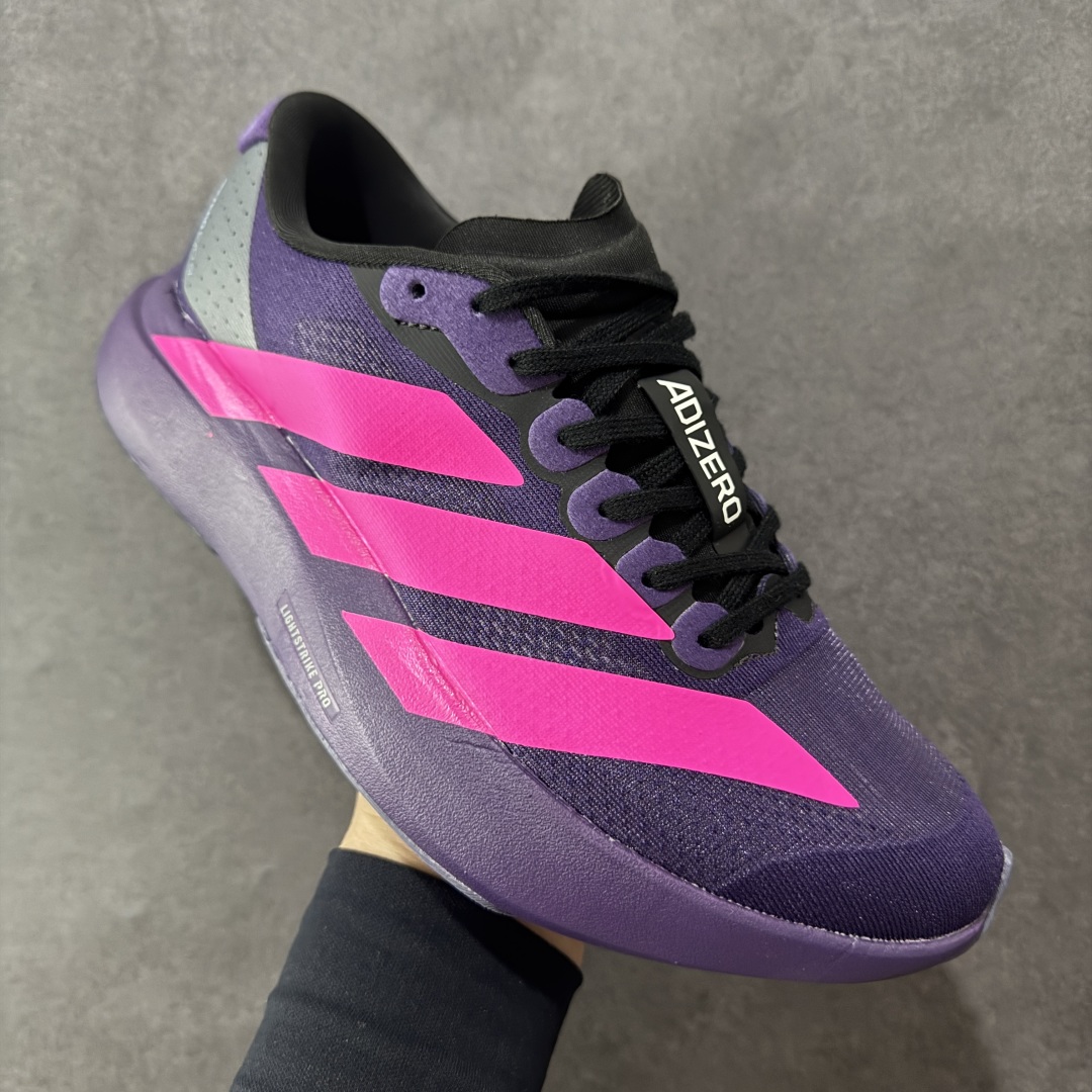 图片[3]-【公司级】Adidas Adizero Evo SL 阿迪超轻透气缓震跑鞋  整体外观造型与adiZero Adios Pro EVO 1非常相似 中底配置方面搭载全掌Lightstrike Pro 鞋面采用透气网面示人 契合日常训练鞋的定位 更加耐用 外底给到了马牌橡胶 及上代竞速旗舰adidas Adizero Adios Pro 3区域分布 货号： JS4491  尺码：36 36.5 37 38 38.5 39 40 40.5 41 42 42.5 43 44 44.5 45-选品中心