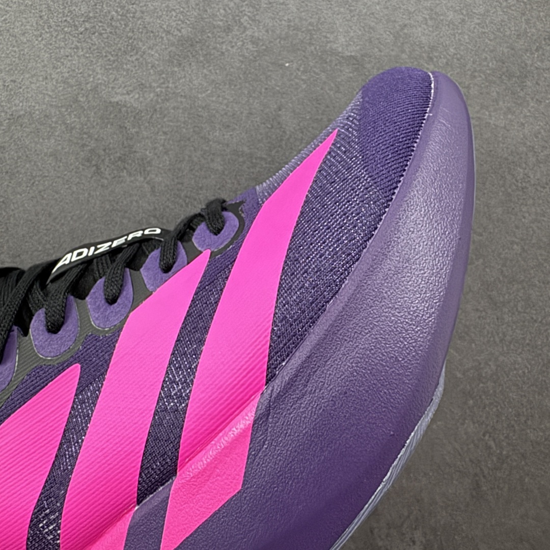 图片[5]-【公司级】Adidas Adizero Evo SL 阿迪超轻透气缓震跑鞋  整体外观造型与adiZero Adios Pro EVO 1非常相似 中底配置方面搭载全掌Lightstrike Pro 鞋面采用透气网面示人 契合日常训练鞋的定位 更加耐用 外底给到了马牌橡胶 及上代竞速旗舰adidas Adizero Adios Pro 3区域分布 货号： JS4491  尺码：36 36.5 37 38 38.5 39 40 40.5 41 42 42.5 43 44 44.5 45-选品中心