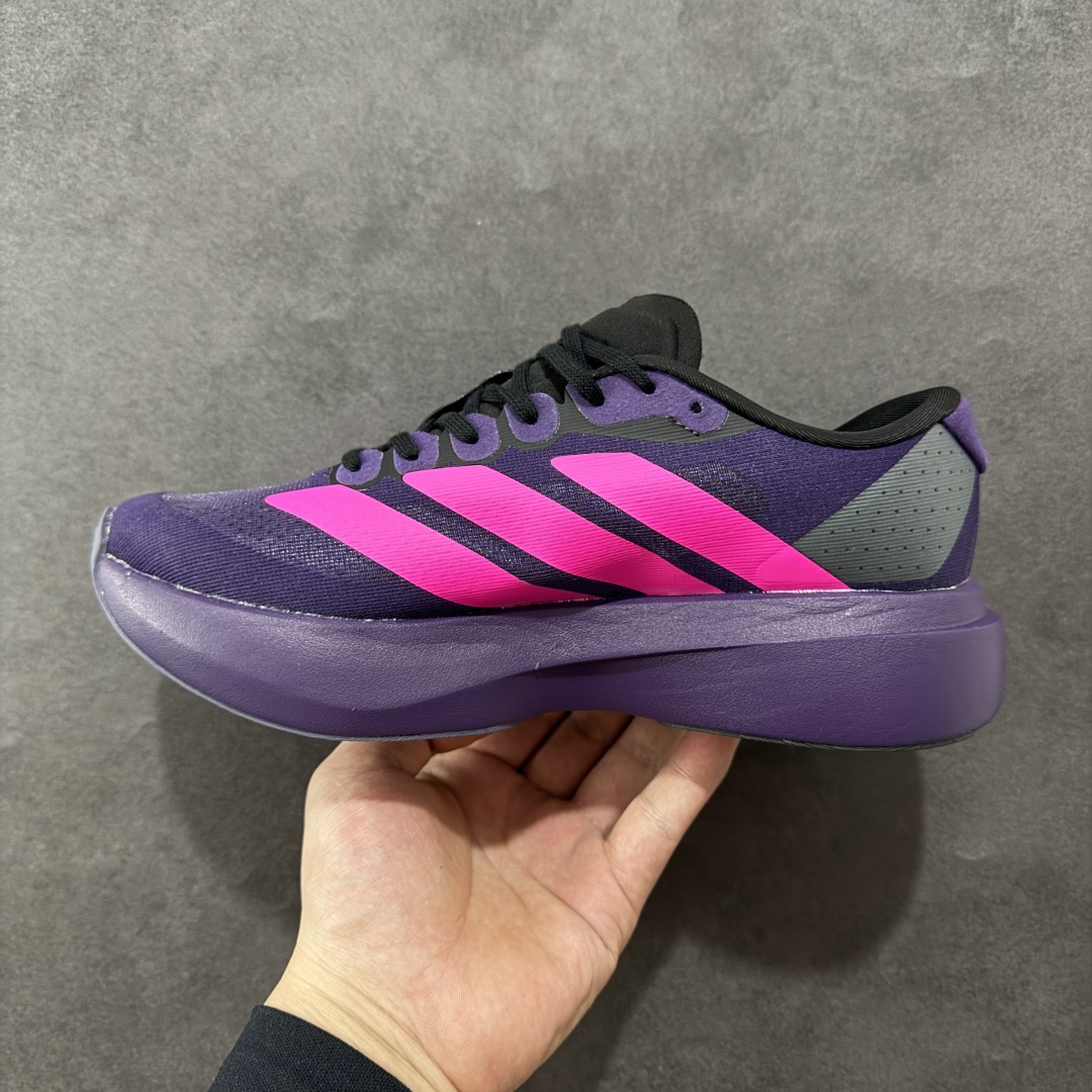 图片[2]-【公司级】Adidas Adizero Evo SL 阿迪超轻透气缓震跑鞋  整体外观造型与adiZero Adios Pro EVO 1非常相似 中底配置方面搭载全掌Lightstrike Pro 鞋面采用透气网面示人 契合日常训练鞋的定位 更加耐用 外底给到了马牌橡胶 及上代竞速旗舰adidas Adizero Adios Pro 3区域分布 货号： JS4491  尺码：36 36.5 37 38 38.5 39 40 40.5 41 42 42.5 43 44 44.5 45-选品中心