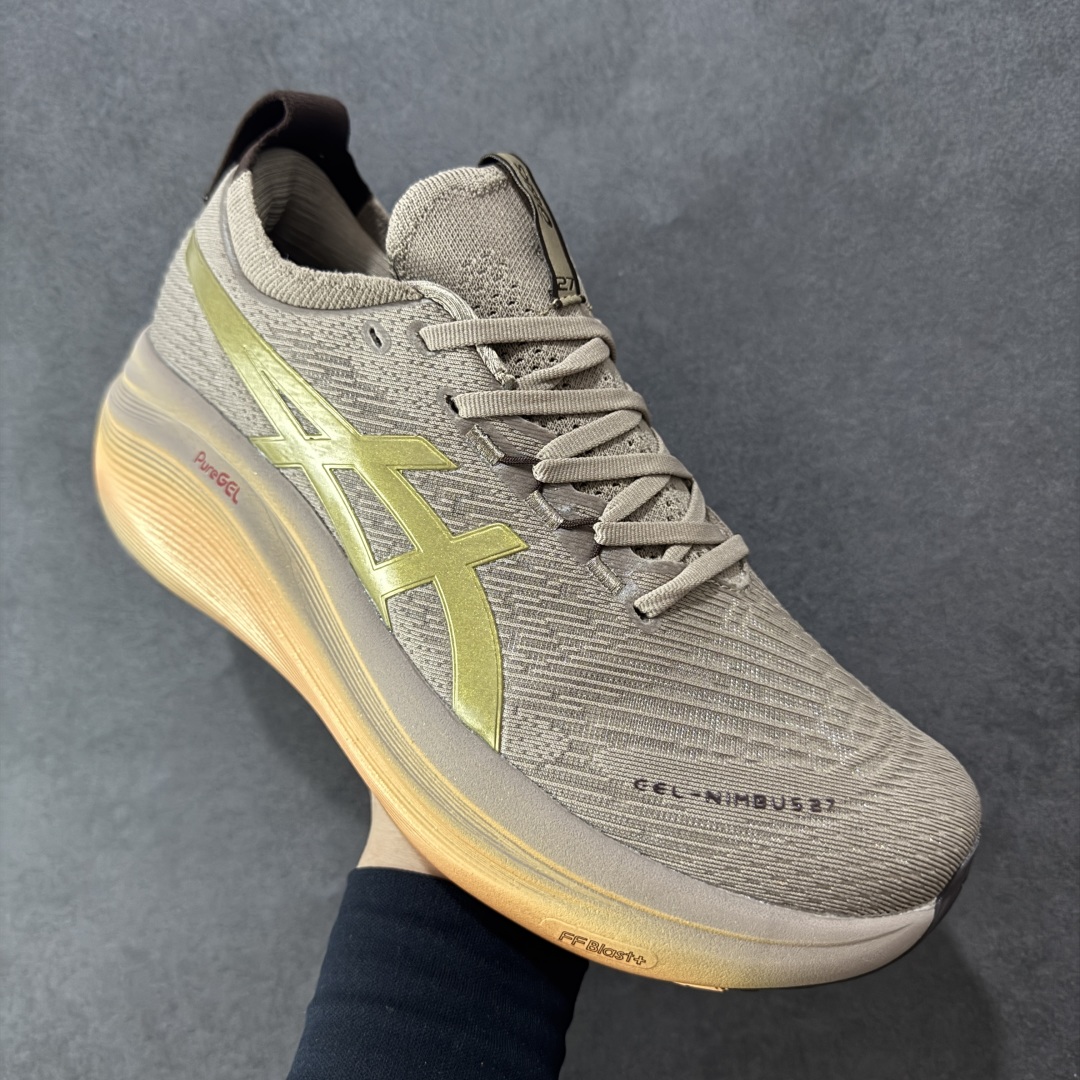 图片[3]-【公司级】Asics GEL-Nimbus 27 亚瑟士缓震跑鞋 近年复古风潮的势头很旺 ASICS一直坚信保持身体的健康与活力是打造健康快乐的生活方式的最佳途径 ASICS为复古鞋型注入新设计 为玩家的街头穿搭提供了更多可能 GEL-NIMBUSTM9运动鞋最初是为中立和仰卧跑步者设计的长距离训练器 采用原始材料和关键细节重新设计 其Y2K时代的工业外观也被大胆的对比和色块所抵消 尺码：36 36.5 37.5 38 38.5 39 40 40.5 41.5 42 42.5 43.5 44 44.5 45 46-选品中心