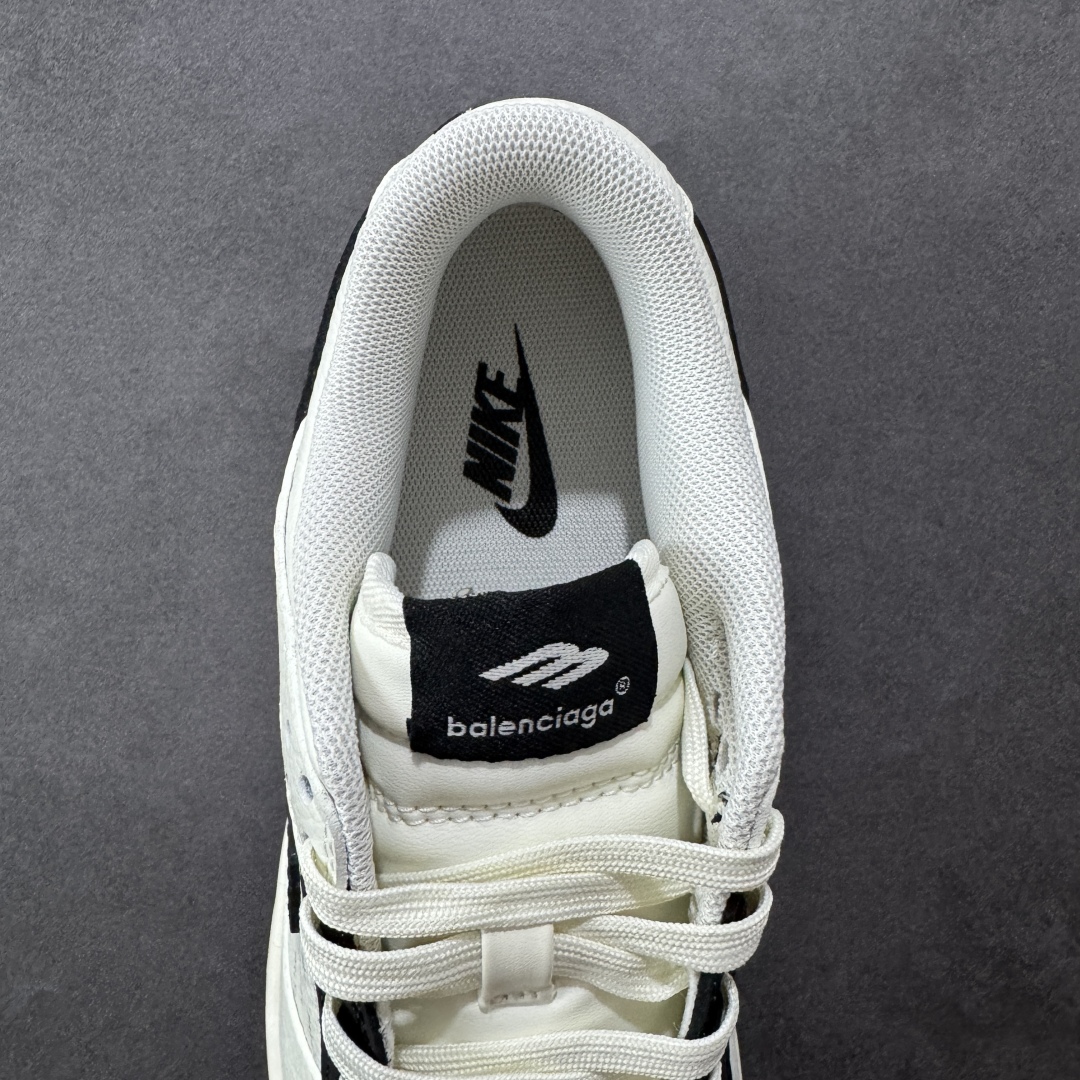 图片[7]-【定制版】Balenciaga x Nk SB Dunk Low 定制配色 巴黎世家联名 Dunk系列复古低帮休闲百搭板鞋 FX1588-311 公司级版本 定制鞋盒 大厂流水作业生产 超高清洁度 皮料切割干净无任何毛边 细节完美   尺码：36 36.5 37.5 38 38.5 39 40 40.5 41 42 42.5 43 44 44.5 45-选品中心