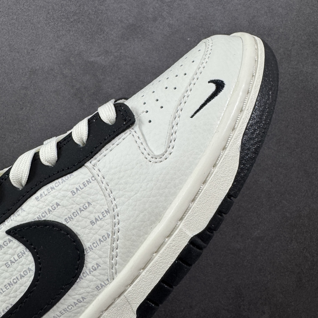 图片[5]-【定制版】Balenciaga x Nk SB Dunk Low 定制配色 巴黎世家联名 Dunk系列复古低帮休闲百搭板鞋 FX1588-311 公司级版本 定制鞋盒 大厂流水作业生产 超高清洁度 皮料切割干净无任何毛边 细节完美   尺码：36 36.5 37.5 38 38.5 39 40 40.5 41 42 42.5 43 44 44.5 45-选品中心