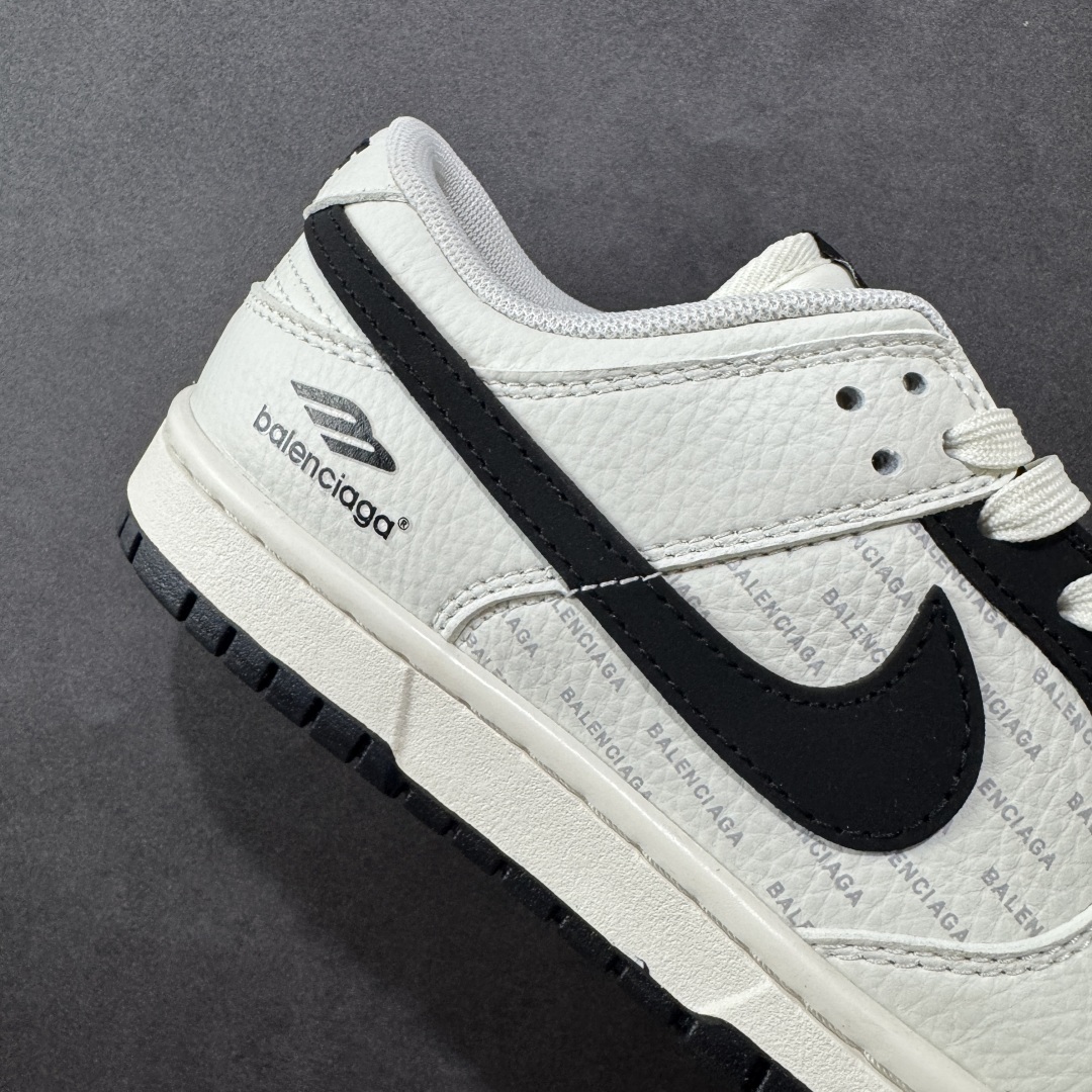 图片[6]-【定制版】Balenciaga x Nk SB Dunk Low 定制配色 巴黎世家联名 Dunk系列复古低帮休闲百搭板鞋 FX1588-311 公司级版本 定制鞋盒 大厂流水作业生产 超高清洁度 皮料切割干净无任何毛边 细节完美   尺码：36 36.5 37.5 38 38.5 39 40 40.5 41 42 42.5 43 44 44.5 45-选品中心