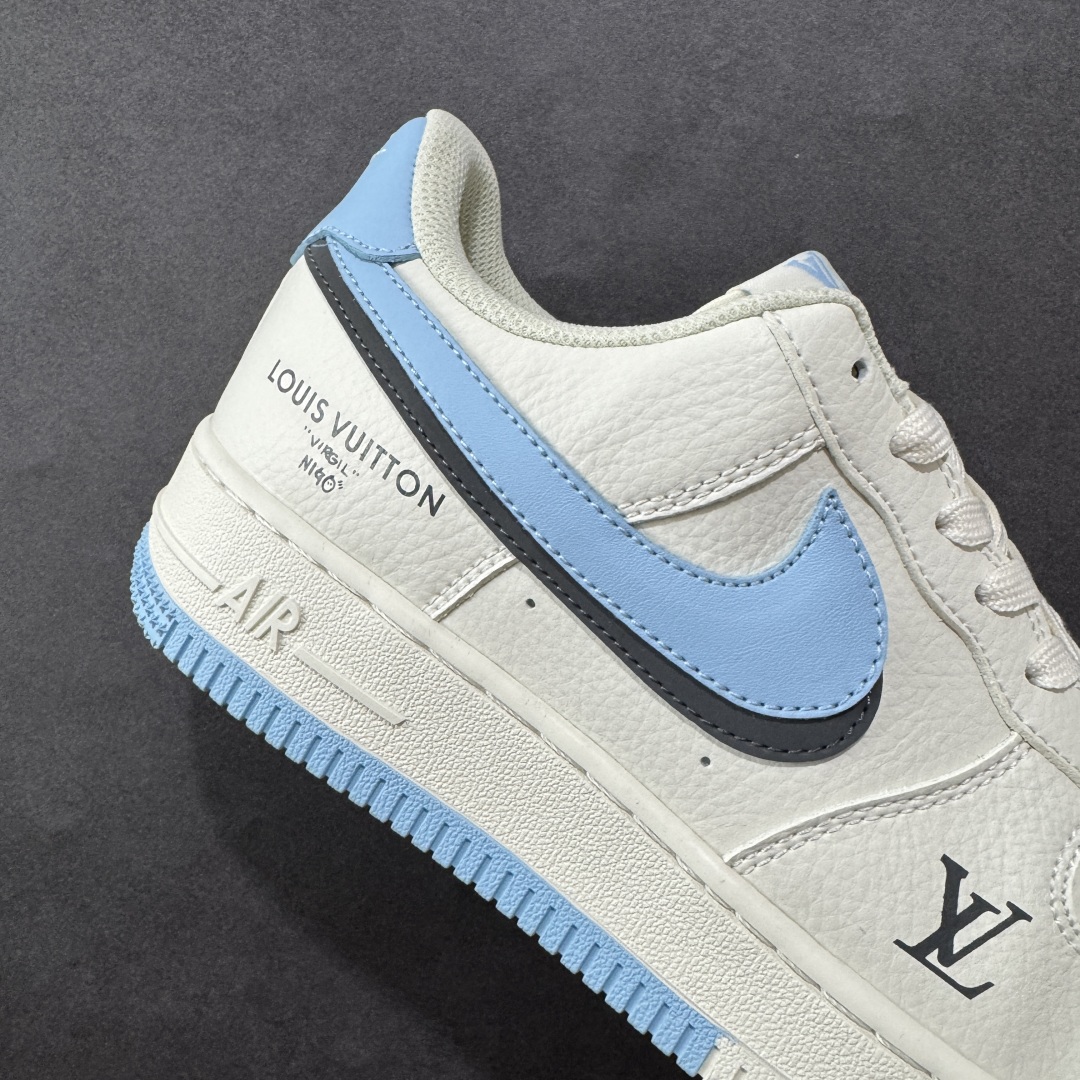 图片[6]-【定制版】Louis Vuitton x Nk Air Force 1’07 定制配色 Lv联名 空军一号低帮经典低帮休闲百搭板鞋 CS5288-028 定制鞋盒 大厂流水作业生产 超高清洁度 皮料切割干净无任何毛边 细节完美   尺码：36 36.5 37.5 38 38.5 39 40 40.5 41 42 42.5 43 44 44.5 45-选品中心