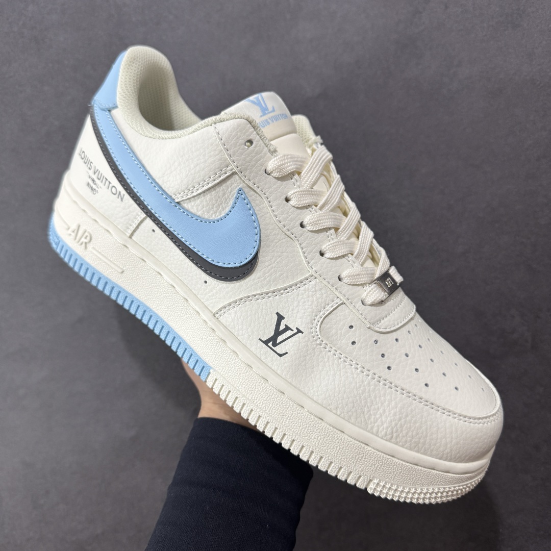 图片[3]-【定制版】Louis Vuitton x Nk Air Force 1’07 定制配色 Lv联名 空军一号低帮经典低帮休闲百搭板鞋 CS5288-028 定制鞋盒 大厂流水作业生产 超高清洁度 皮料切割干净无任何毛边 细节完美   尺码：36 36.5 37.5 38 38.5 39 40 40.5 41 42 42.5 43 44 44.5 45-选品中心