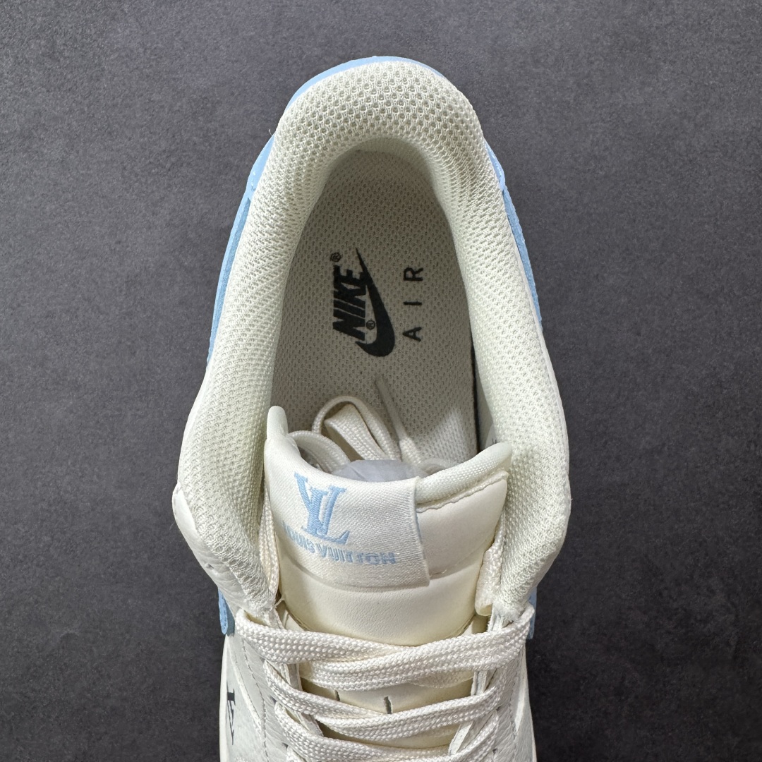 图片[7]-【定制版】Louis Vuitton x Nk Air Force 1’07 定制配色 Lv联名 空军一号低帮经典低帮休闲百搭板鞋 CS5288-028 定制鞋盒 大厂流水作业生产 超高清洁度 皮料切割干净无任何毛边 细节完美   尺码：36 36.5 37.5 38 38.5 39 40 40.5 41 42 42.5 43 44 44.5 45-选品中心