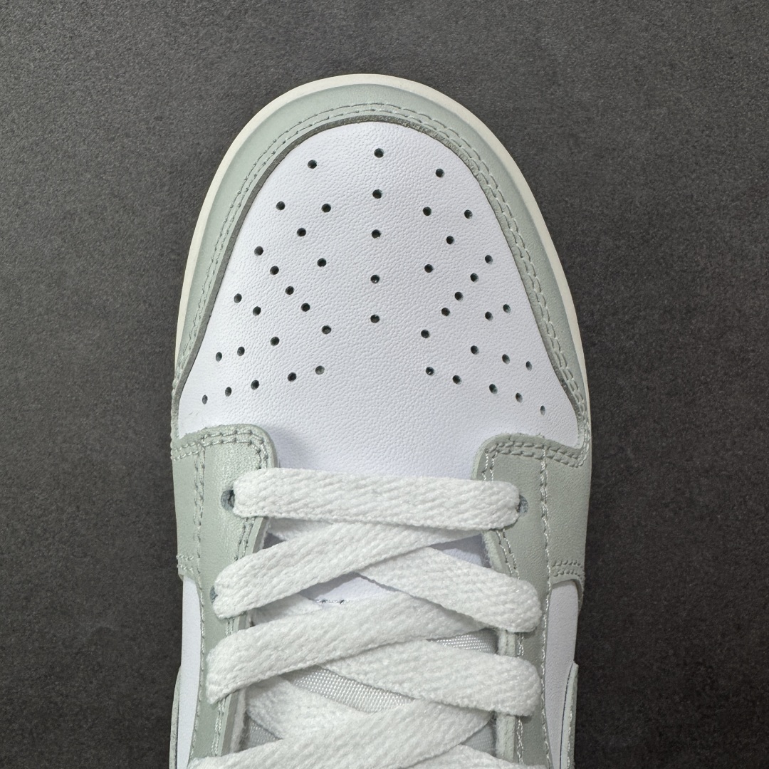 图片[8]-【YC纯原】Nike Dunk Low 烟灰绿 此款以简约大方的造型设计，给人以随性休闲的时尚格调，穿着舒适轻便，运动灵活自如，满足日常个性穿搭。 货号： FB9109-124 尺码： 35.5 36 36.5 37.5 38 38.5 39 40 40.5 41 42 42.5 43 44-选品中心