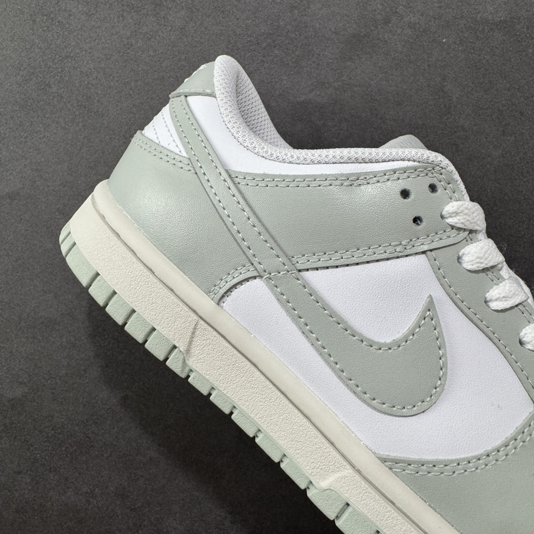 图片[6]-【YC纯原】Nike Dunk Low 烟灰绿 此款以简约大方的造型设计，给人以随性休闲的时尚格调，穿着舒适轻便，运动灵活自如，满足日常个性穿搭。 货号： FB9109-124 尺码： 35.5 36 36.5 37.5 38 38.5 39 40 40.5 41 42 42.5 43 44-选品中心