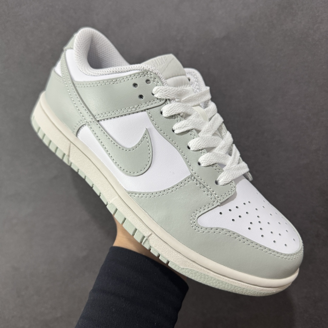 图片[3]-【YC纯原】Nike Dunk Low 烟灰绿 此款以简约大方的造型设计，给人以随性休闲的时尚格调，穿着舒适轻便，运动灵活自如，满足日常个性穿搭。 货号： FB9109-124 尺码： 35.5 36 36.5 37.5 38 38.5 39 40 40.5 41 42 42.5 43 44-选品中心