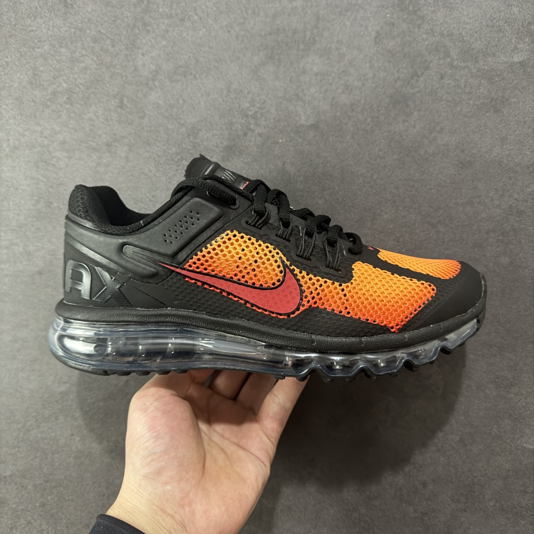 【公司级】NIKE Air Max 2013 耐克复古透气网布 全掌气垫 缓震跑步鞋   #搭配全掌式 Max Air 气垫 为步伐注入充沛活力 半透明中底和外底 为整体造型画龙点睛 打造舒心时尚 货号: HF4887-873  尺码:35.5 36 36.5 37.5 38 38.5 39 40 40.5 41 42 42.5 43 44 44.5 45 46-选品中心