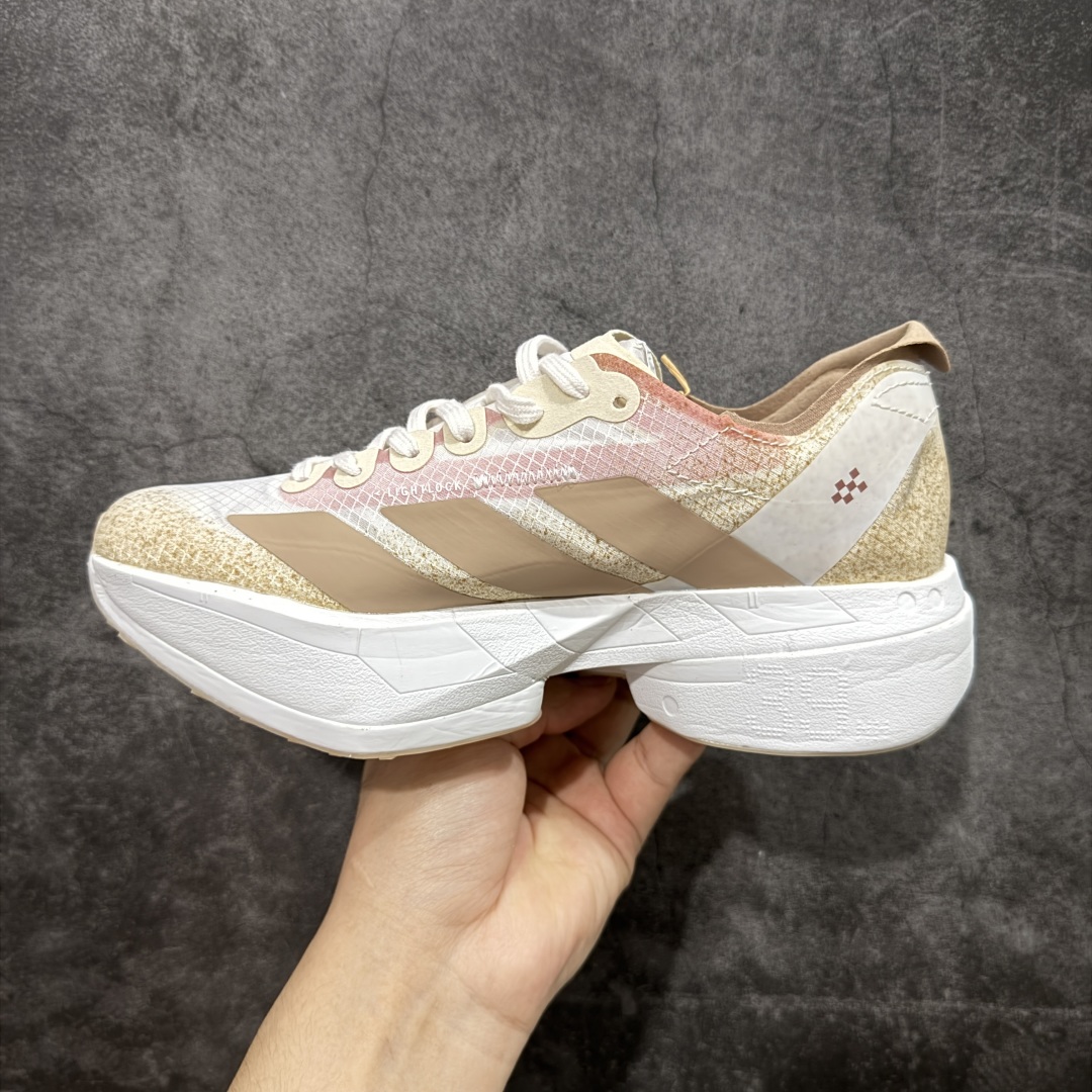 图片[2]-【HD真碳组合底版】 AD Adizero Adios Pro 4M 轻盈跑鞋耐磨减震专业跑步鞋 市场最正确版 组合大底 真碳柱 冲向目标，一路向前，不断挑战和突破自我 无论是平时训练还是马拉松，让这款adidas跑步鞋伴你畅快开跑 兼具舒适性和结构感，搭载Lightstrike科技，为步伐注入活力 货号：JR6359 尺码：36 36.5 37.5 38 38.5 39 40-选品中心