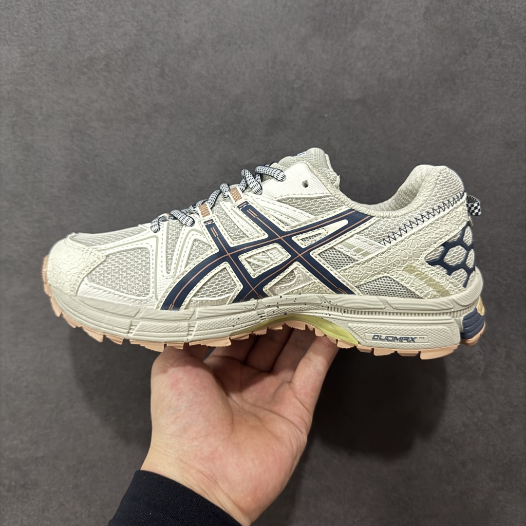 图片[2]-【K8纯原版】ASICS GEL-KAHANA 8 亚瑟士越野跑步鞋抓地稳定运动鞋缓震耐磨跑鞋 融合机能和户外潮流强势回归 核心科技GEL内置于后跟 配合SPEVA弹性中底 减轻落地时地面对脚部的冲击力 中底内侧DYNAMIC DUOMAX 双密度防倾斜装置和中足补强结构 以及后跟几何形状构造 多方面支撑保护 AHAR耐磨橡胶大底 配合沟槽纹路设计 增强抓地力 后足GEL缓冲系统 减轻冲击时的冲击 实现平稳过渡 Trusstic系统 减少鞋底的重量 同时保留了鞋子结构的完整性 尺码：36 37 38 39 39.5 40 40.5 41.5 42 42.5 43.5 44 45-选品中心
