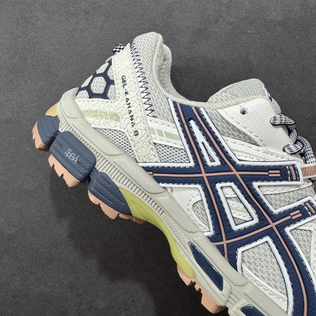 图片[6]-【K8纯原版】ASICS GEL-KAHANA 8 亚瑟士越野跑步鞋抓地稳定运动鞋缓震耐磨跑鞋 融合机能和户外潮流强势回归 核心科技GEL内置于后跟 配合SPEVA弹性中底 减轻落地时地面对脚部的冲击力 中底内侧DYNAMIC DUOMAX 双密度防倾斜装置和中足补强结构 以及后跟几何形状构造 多方面支撑保护 AHAR耐磨橡胶大底 配合沟槽纹路设计 增强抓地力 后足GEL缓冲系统 减轻冲击时的冲击 实现平稳过渡 Trusstic系统 减少鞋底的重量 同时保留了鞋子结构的完整性 尺码：36 37 38 39 39.5 40 40.5 41.5 42 42.5 43.5 44 45-选品中心