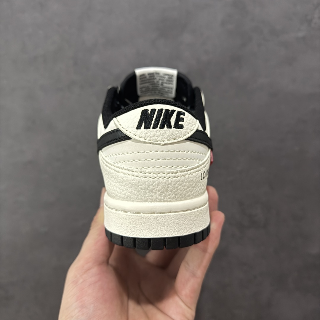 图片[4]-【定制版】Nike SB Dunk Low LV联名 印花米黑 高端定制 低帮休闲板鞋 QW5836-021  #定制鞋盒 大厂纯原品质出货 超高清洁度 皮料切割干净无任何毛边 细节完美   尺码：36 36.5 37.5 38 38.5 39 40 40.5 41 42 42.5 43 44 44.5 45-选品中心