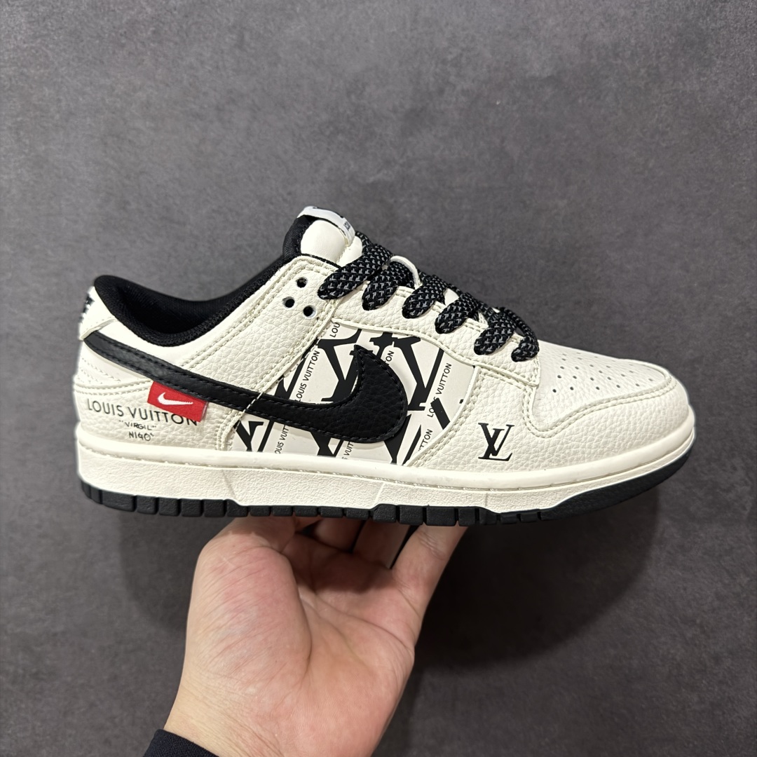 【定制版】Nike SB Dunk Low LV联名 印花米黑 高端定制 低帮休闲板鞋 QW5836-021  #定制鞋盒 大厂纯原品质出货 超高清洁度 皮料切割干净无任何毛边 细节完美   尺码:36 36.5 37.5 38 38.5 39 40 40.5 41 42 42.5 43 44 44.5 45-选品中心
