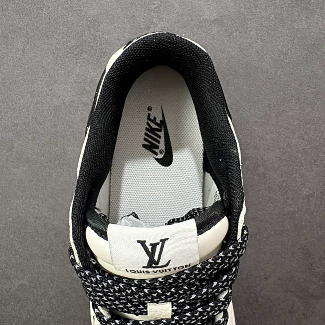 图片[7]-【定制版】Nike SB Dunk Low LV联名 印花米黑 高端定制 低帮休闲板鞋 QW5836-021  #定制鞋盒 大厂纯原品质出货 超高清洁度 皮料切割干净无任何毛边 细节完美   尺码：36 36.5 37.5 38 38.5 39 40 40.5 41 42 42.5 43 44 44.5 45-选品中心