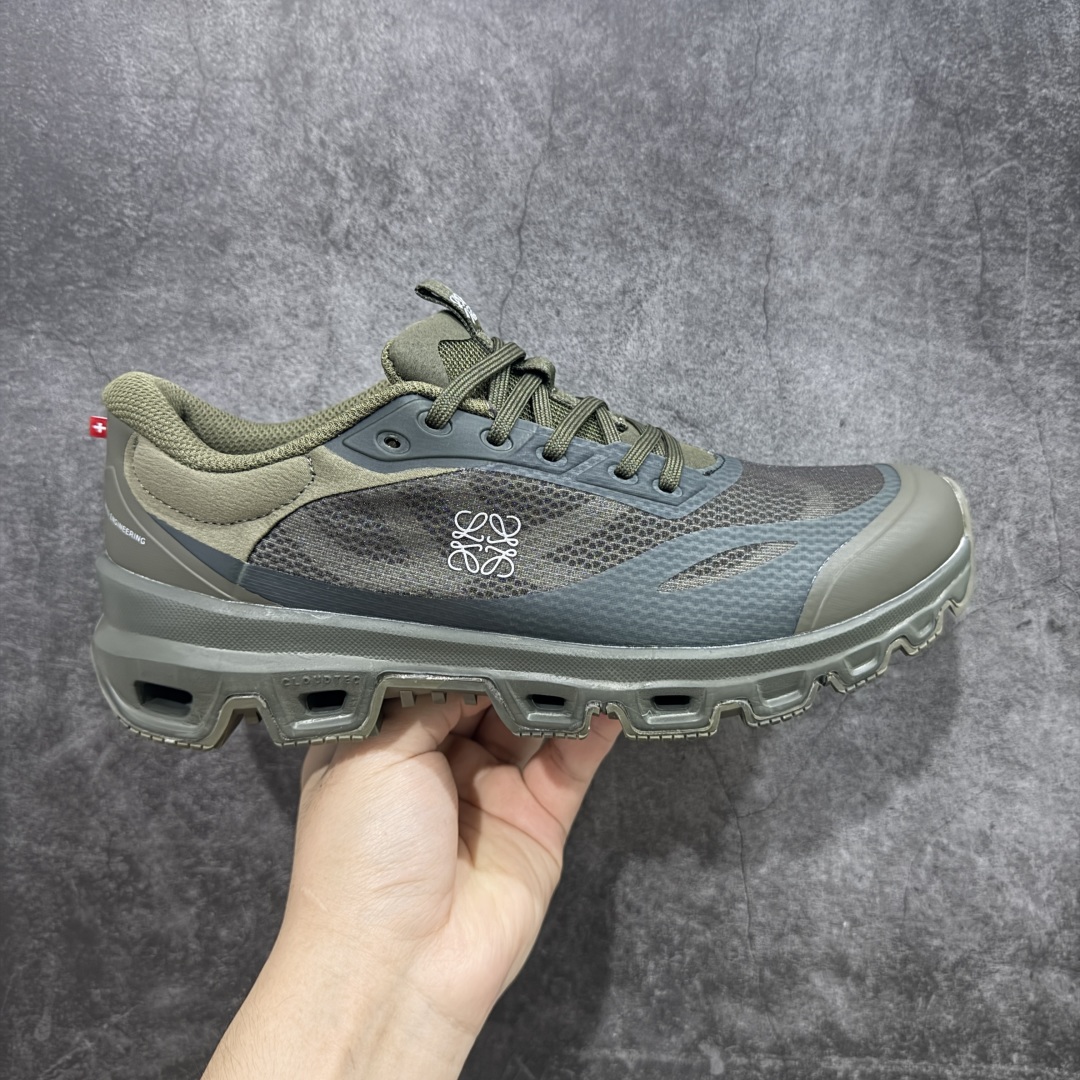 【PZ版本】On昂跑 x LOEWE罗意威 Cloudventure 织物 跑步 户外轻便百搭系带 减震 低帮 运动休闲鞋 采用工程飞织网布组合再生聚酯纤维鞋面材质搭载独家隐藏速度中板 镂空CloudTec科技 泡棉缓震中底 黑科技跑出圈的时尚运动新宠 尺码:36 37 38 39 40 41 42 43 44 45-选品中心