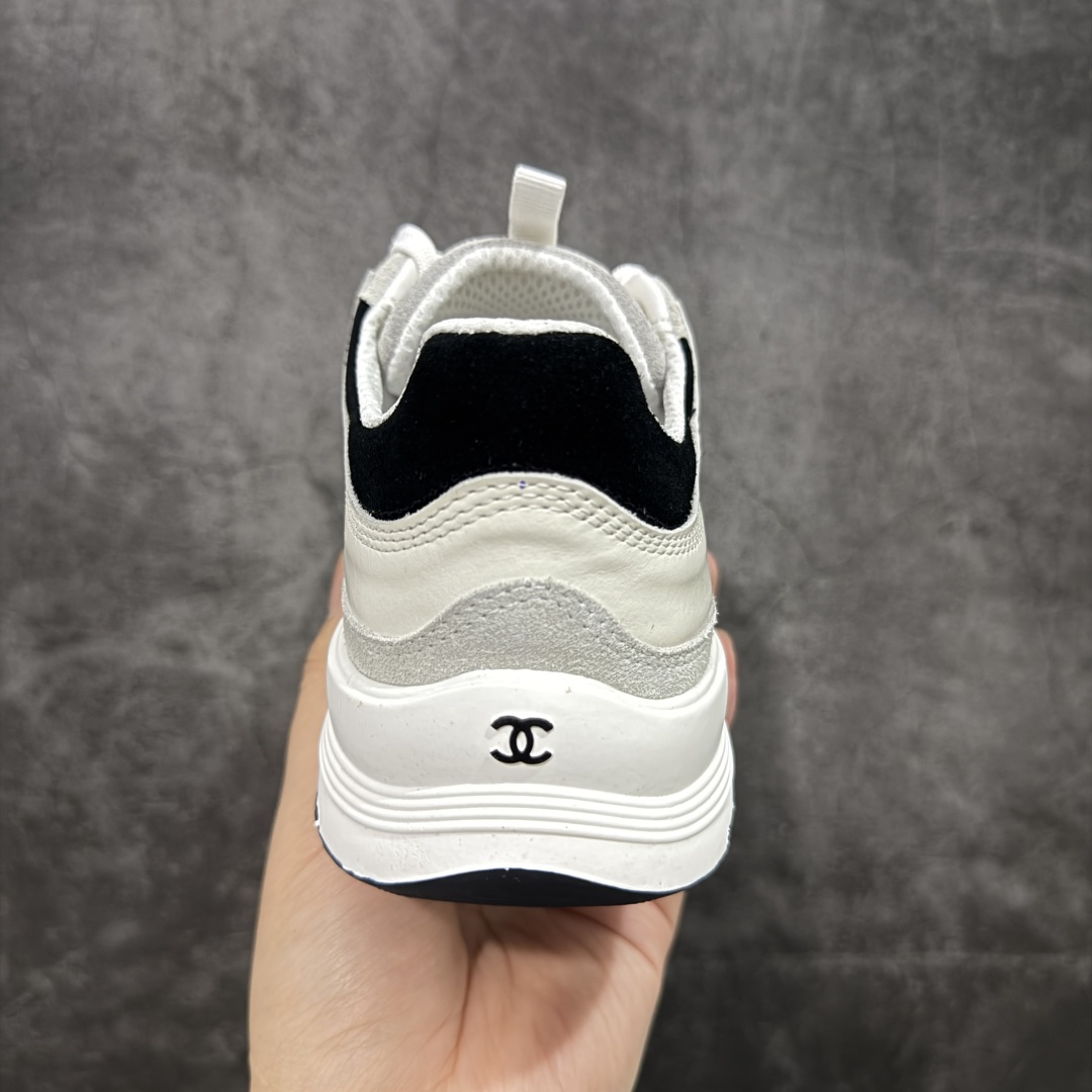 图片[4]-【广东纯原版本】Chanel 25a小厚底运动鞋 非常舒服的一款鞋子，搭配长袜短袜都可以 很轻，小羊皮面也容易打理 鞋面：进口羊皮 内里网都是进口定制，很贴肤 独家私模大底 尺码：35 36 37 38 39 40-选品中心