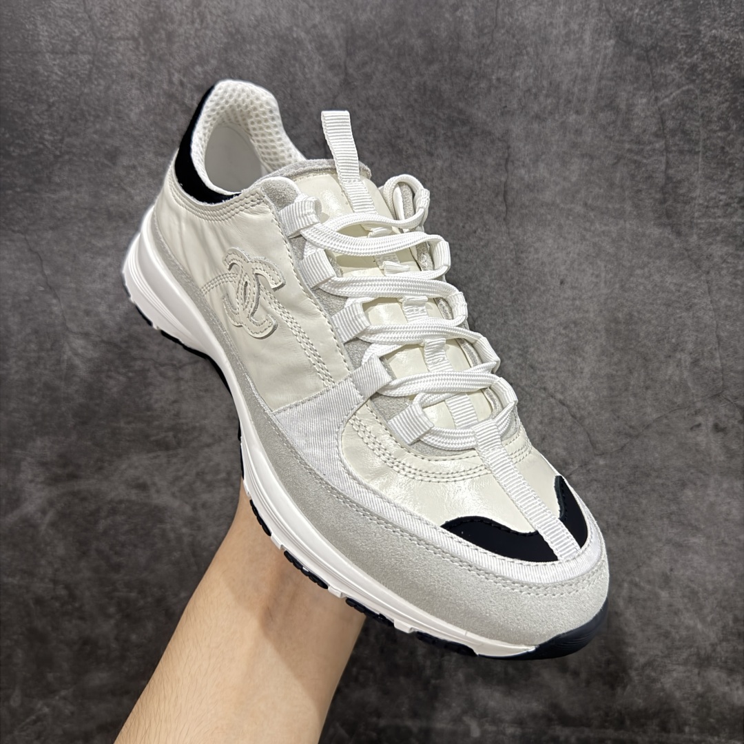 图片[3]-【广东纯原版本】Chanel 25a小厚底运动鞋 非常舒服的一款鞋子，搭配长袜短袜都可以 很轻，小羊皮面也容易打理 鞋面：进口羊皮 内里网都是进口定制，很贴肤 独家私模大底 尺码：35 36 37 38 39 40-选品中心