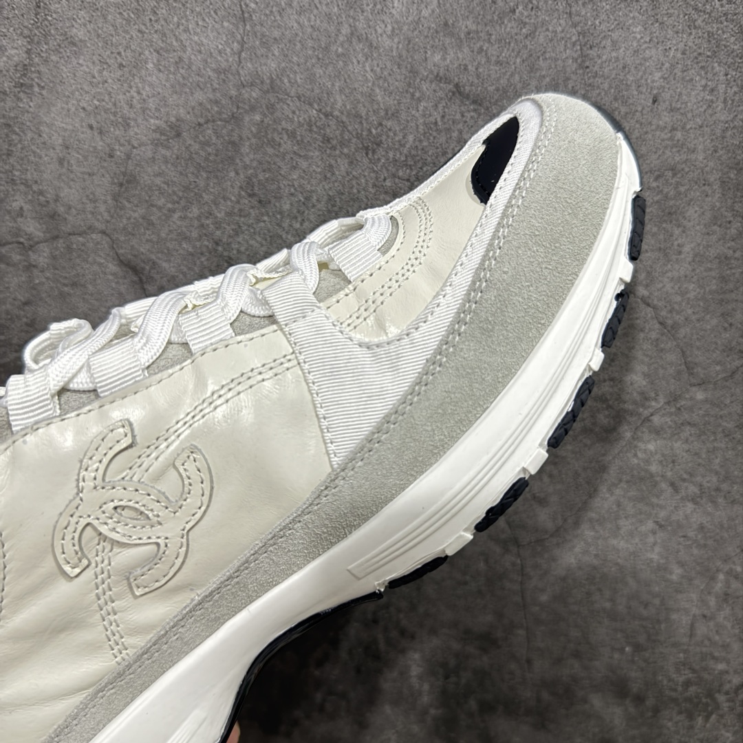 图片[6]-【广东纯原版本】Chanel 25a小厚底运动鞋 非常舒服的一款鞋子，搭配长袜短袜都可以 很轻，小羊皮面也容易打理 鞋面：进口羊皮 内里网都是进口定制，很贴肤 独家私模大底 尺码：35 36 37 38 39 40-选品中心