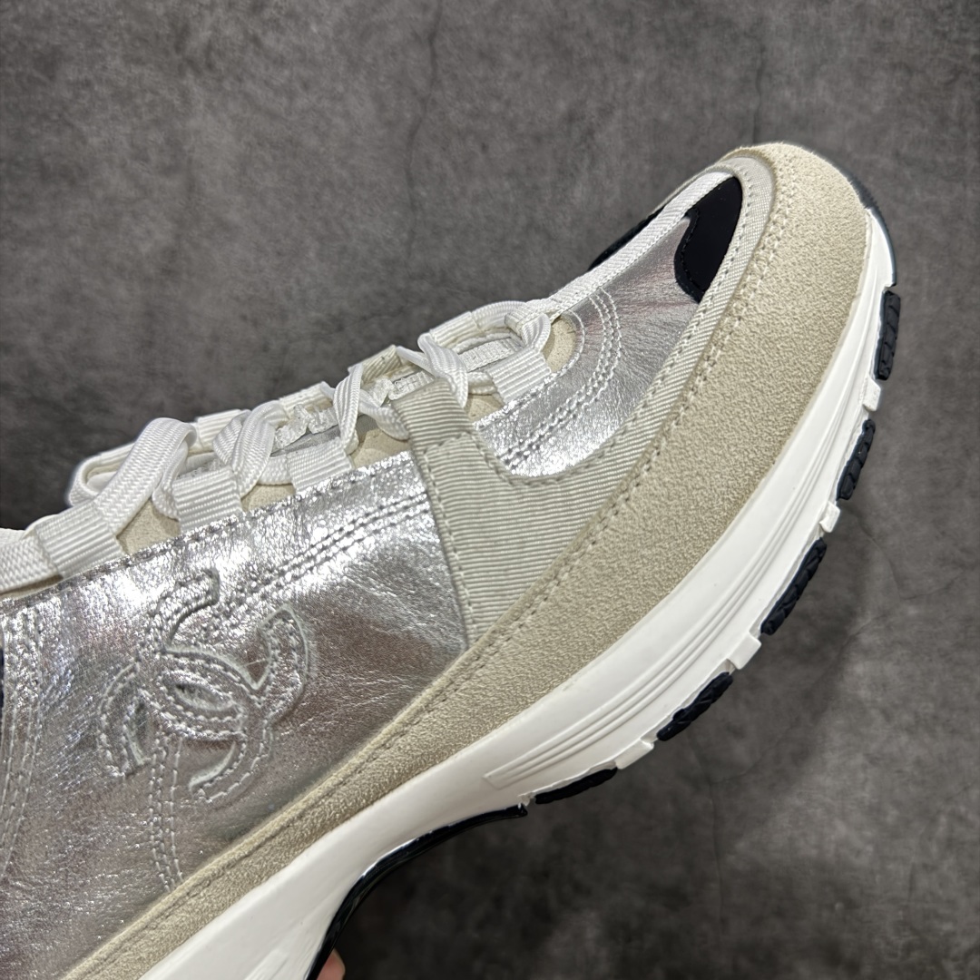 图片[6]-【广东纯原版本】Chanel 25a小厚底运动鞋 非常舒服的一款鞋子，搭配长袜短袜都可以 很轻，小羊皮面也容易打理 鞋面：进口羊皮 内里网都是进口定制，很贴肤 独家私模大底 尺码：35 36 37 38 39 40-选品中心