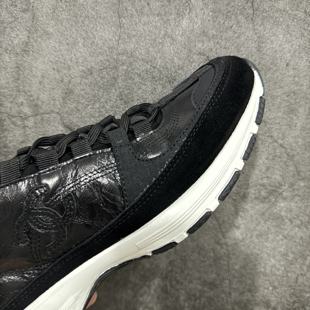 图片[6]-【广东纯原版本】Chanel 25a小厚底运动鞋 非常舒服的一款鞋子，搭配长袜短袜都可以 很轻，小羊皮面也容易打理 鞋面：进口羊皮 内里网都是进口定制，很贴肤 独家私模大底 尺码：35 36 37 38 39 40-选品中心