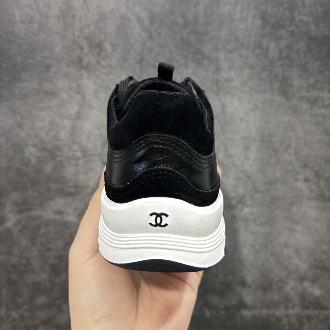 图片[4]-【广东纯原版本】Chanel 25a小厚底运动鞋 非常舒服的一款鞋子，搭配长袜短袜都可以 很轻，小羊皮面也容易打理 鞋面：进口羊皮 内里网都是进口定制，很贴肤 独家私模大底 尺码：35 36 37 38 39 40-选品中心