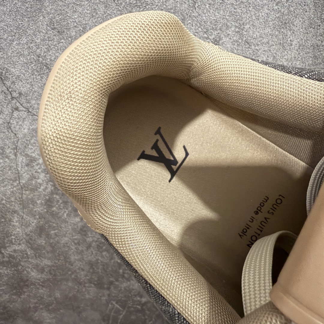 图片[8]-【佛山顶级超A版】Louis Vuitton LV Trainer系列 黑棕 巧克力威化 仓库现货 当天可取 私人订单 专柜混卖零售专供 所有配色均为购买原版复刻 整体版型 皮料 市场独一无二 后跟版型都可以自行对比[机智]吊打市场所有货 怒甩十条街，欢迎拿市场各大工厂的货来对比！ 鞋舌烫金超正 压印程度秒杀市面90%以上的高端货 新配色陆续开发出货 尺码：39-45-选品中心