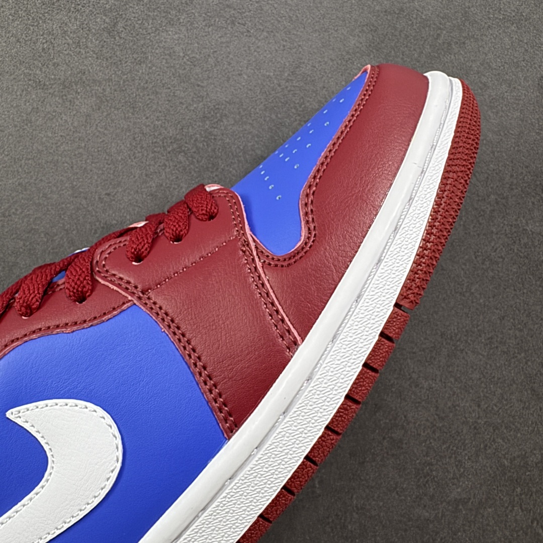 图片[5]-【K版】Air Jordan AJ1 Low 低帮 红蓝白 DC0774-604 全新流水线出品 市场第二梯队最强版 全部原鞋开发 原楦原纸板开发 全鞋电脑针车 原厂内置全掌气垫 原盒内在原标 唯一Zp原版鞋带绑法 免检产品 全新2022版型 全头层皮料 完美零毛边处理 原厂配置全掌气垫 价格定位良心 新配色陆续出货 尺码：36 36.5 37.5 38 38.5 39 40 40.5 41 42 42.5 43 44 44.5 45-选品中心