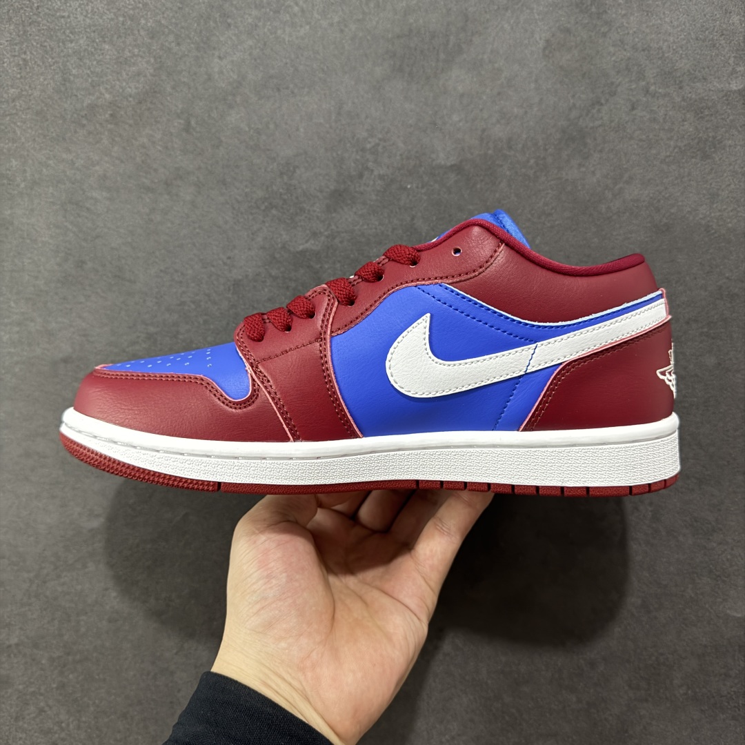 图片[2]-【K版】Air Jordan AJ1 Low 低帮 红蓝白 DC0774-604 全新流水线出品 市场第二梯队最强版 全部原鞋开发 原楦原纸板开发 全鞋电脑针车 原厂内置全掌气垫 原盒内在原标 唯一Zp原版鞋带绑法 免检产品 全新2022版型 全头层皮料 完美零毛边处理 原厂配置全掌气垫 价格定位良心 新配色陆续出货 尺码：36 36.5 37.5 38 38.5 39 40 40.5 41 42 42.5 43 44 44.5 45-选品中心