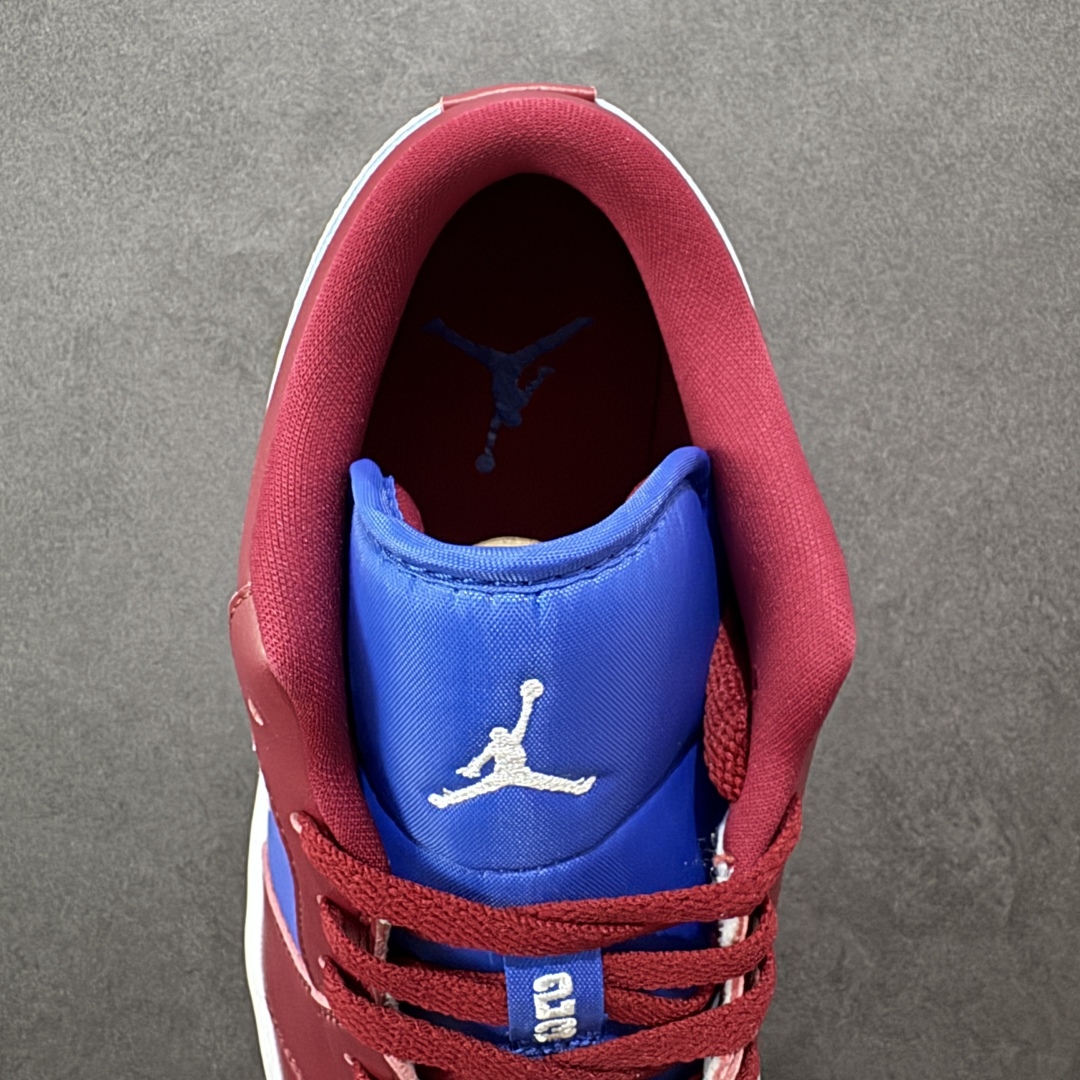 图片[7]-【K版】Air Jordan AJ1 Low 低帮 红蓝白 DC0774-604 全新流水线出品 市场第二梯队最强版 全部原鞋开发 原楦原纸板开发 全鞋电脑针车 原厂内置全掌气垫 原盒内在原标 唯一Zp原版鞋带绑法 免检产品 全新2022版型 全头层皮料 完美零毛边处理 原厂配置全掌气垫 价格定位良心 新配色陆续出货 尺码：36 36.5 37.5 38 38.5 39 40 40.5 41 42 42.5 43 44 44.5 45-选品中心