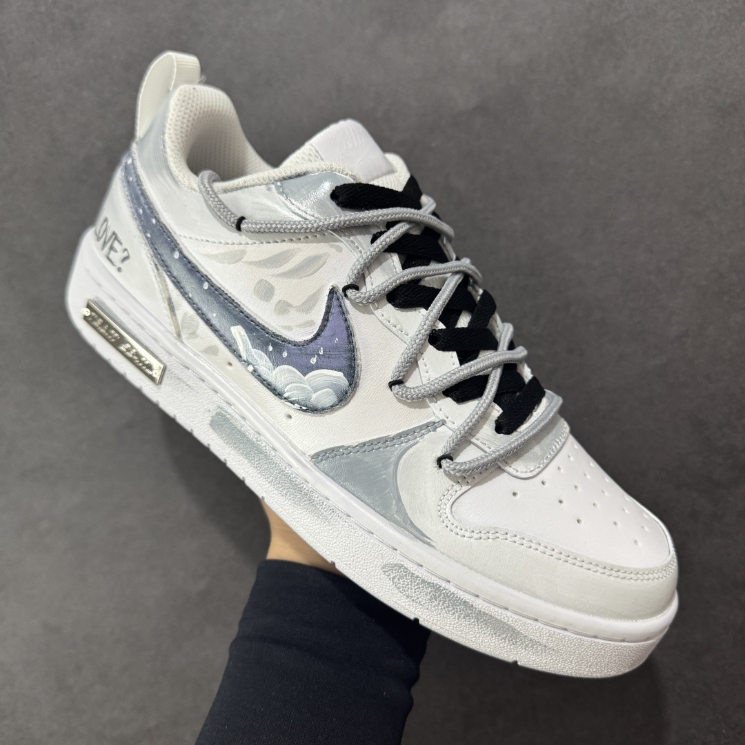 图片[3]-【定制版】Nike Air Force1 07 low 定制空军#原楦头原纸板 打造纯正空军版型#专注外贸渠道 全掌内置蜂窝气垫 #原盒配件 原厂中底钢印、拉帮完美 货号：BQ5448-217 尺码：36 36.5 37.5 38 38.5 39 40 40.5 41 42 42.5 43 44 45-选品中心