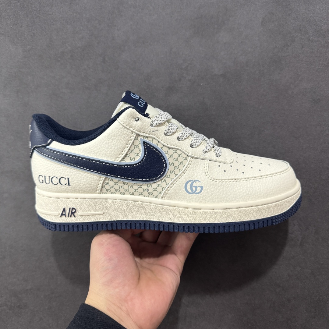 【定制版】Nike Air Force 1\'07 Low 古驰联名 花纹蓝勾 空军一号低帮休闲板鞋 XS1958-564  #原楦头原纸板 原装鞋盒 定制五金配件 内置全掌气垫 原厂鞋底   尺码:36 36.5 37.5 38 38.5 39 40 40.5 41 42 42.5 43 44 44.5 45-选品中心