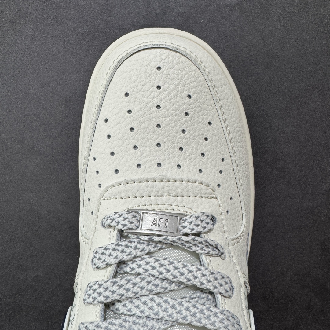 图片[8]-【定制版】Nike Air Force 1\’07 Low 古驰联名 花纹蓝勾 空军一号低帮休闲板鞋 XS1958-564  #原楦头原纸板 原装鞋盒 定制五金配件 内置全掌气垫 原厂鞋底   尺码：36 36.5 37.5 38 38.5 39 40 40.5 41 42 42.5 43 44 44.5 45-选品中心