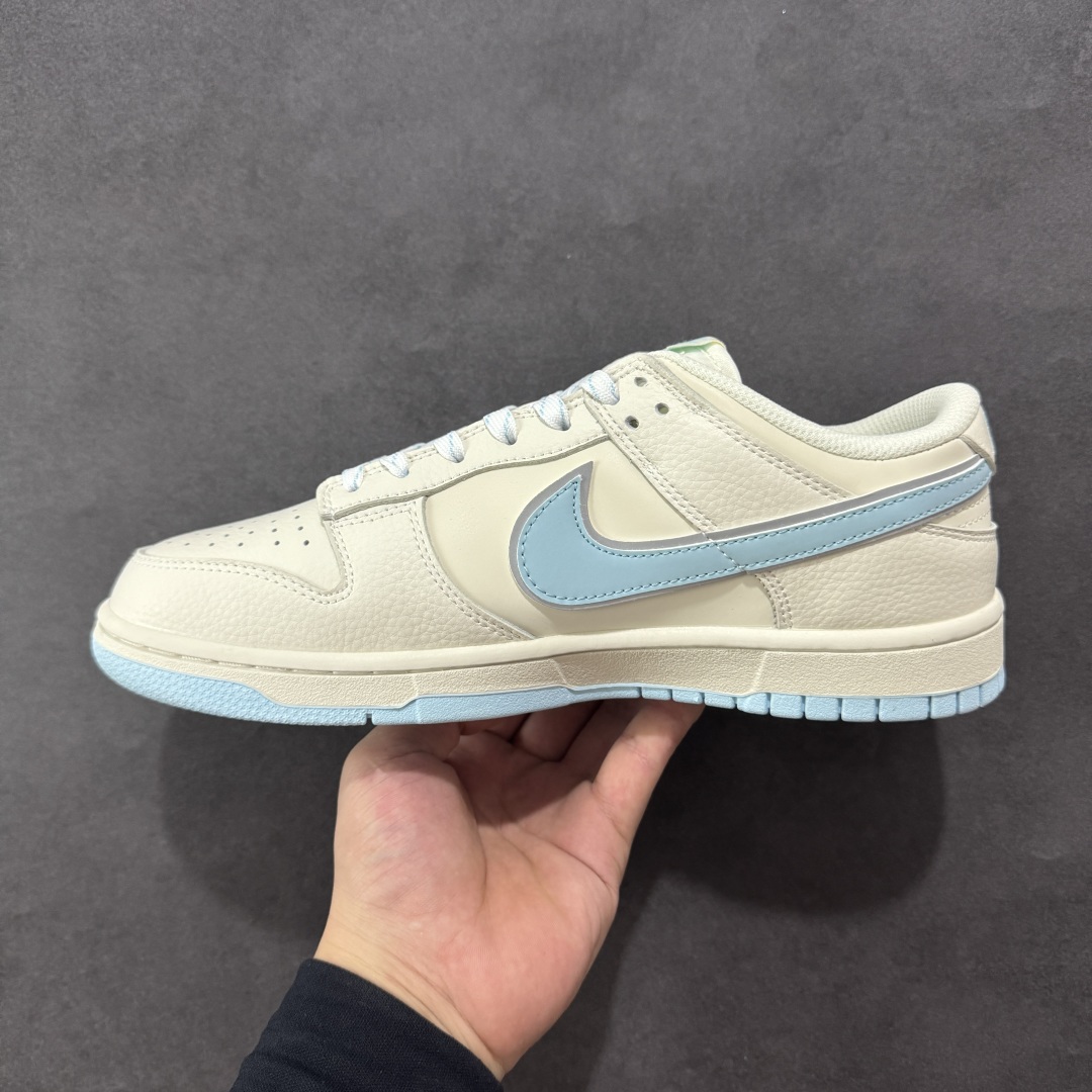 图片[2]-【定制版】Nike SB Dunk Low LV联名 米白浅蓝 周年高端定制 低帮休闲板鞋 KK1333-048  #定制鞋盒 大厂纯原品质出货 超高清洁度 皮料切割干净无任何毛边 细节完美   尺码：36 36.5 37.5 38 38.5 39 40 40.5 41 42 42.5 43 44 44.5 45-选品中心